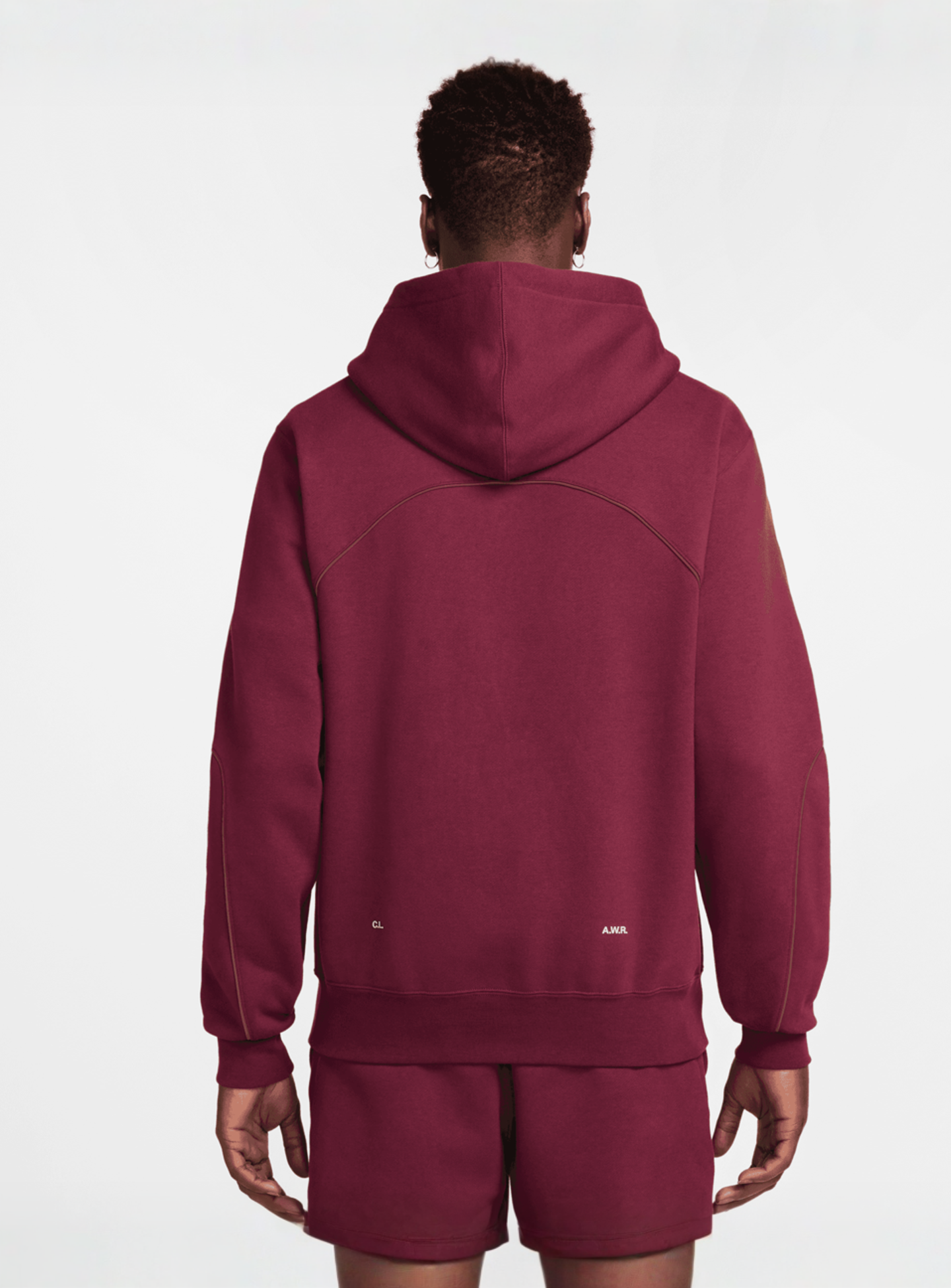 Nike Nocta, NRG CS Fleece Hoodie, red, Image 2 of 9