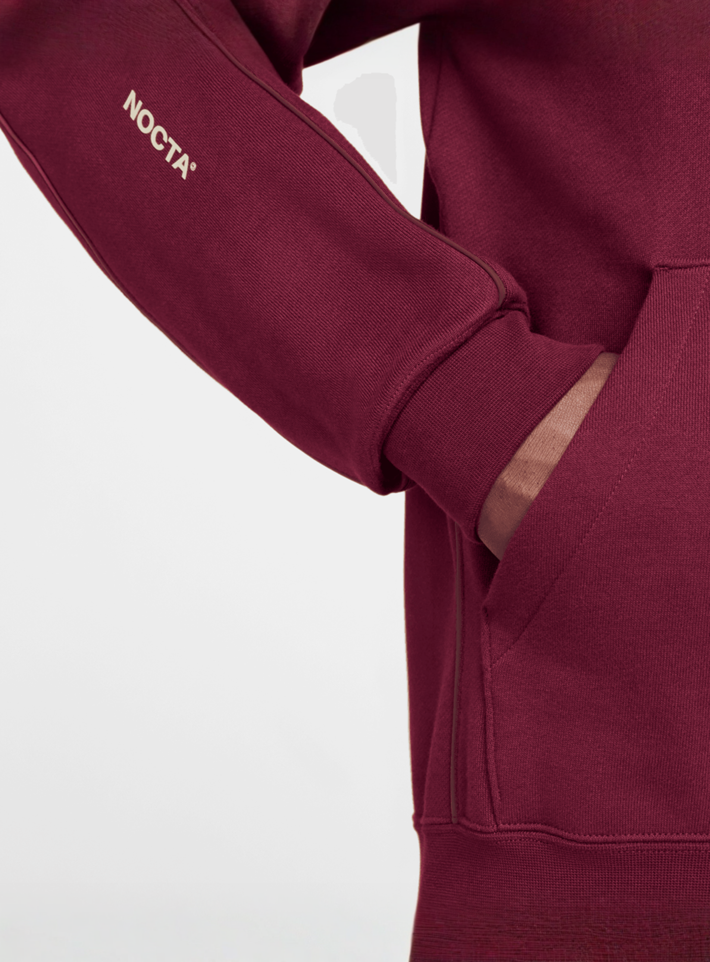 Nike Nocta, NRG CS Fleece Hoodie, red, Image 5 of 9