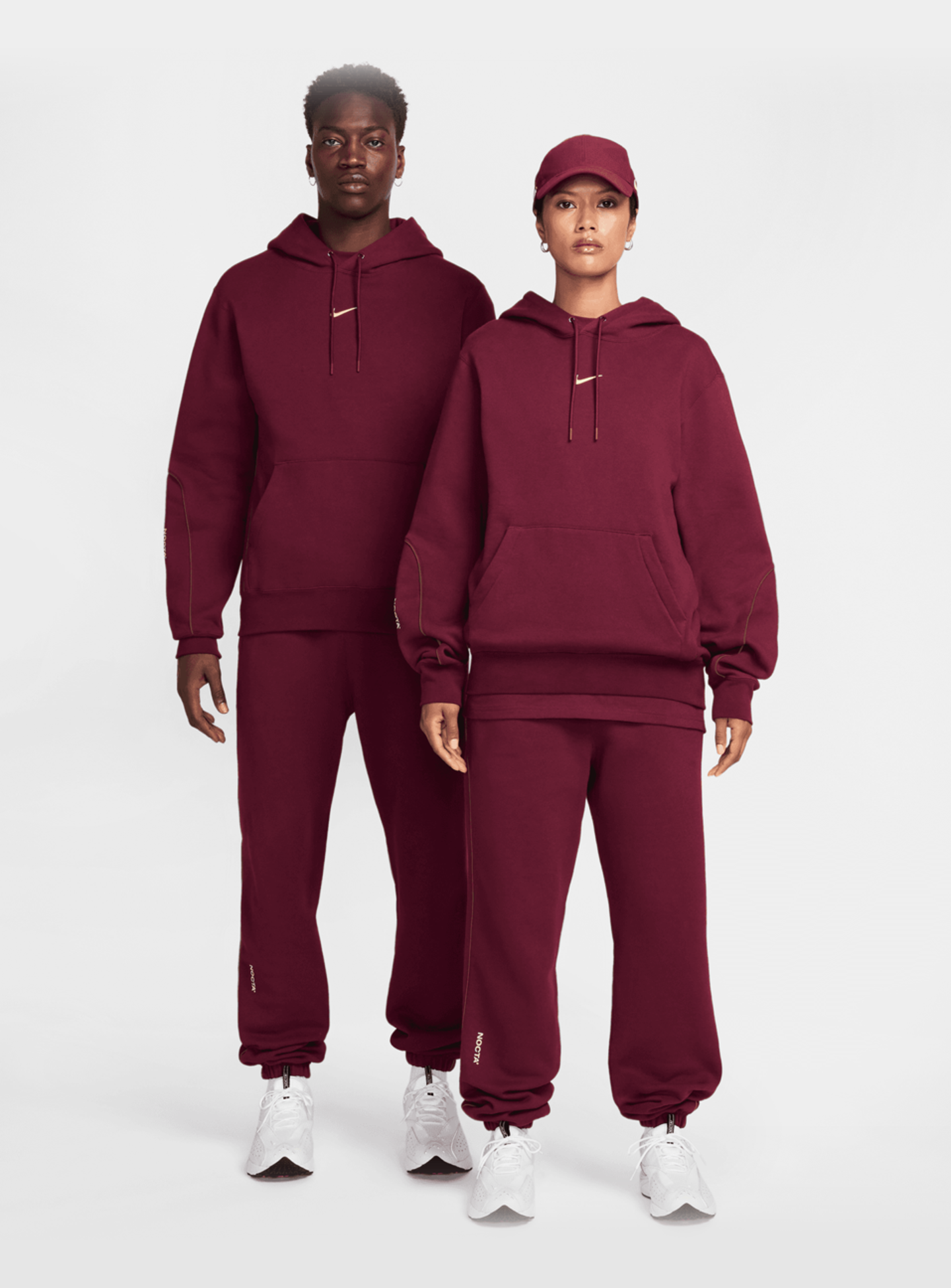 Nike Nocta, NRG CS Fleece Hoodie, red, Image 9 of 9