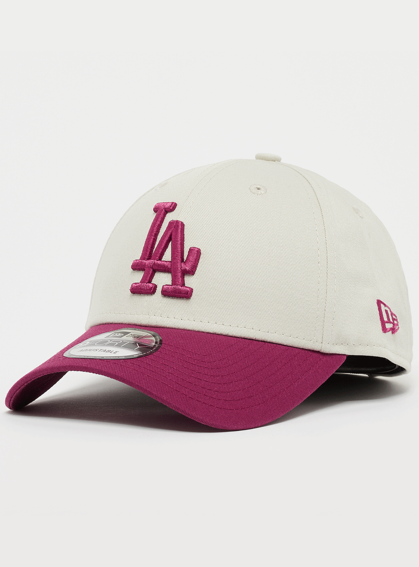New Era, 9Forty Side Script Los Angeles Dodgers, beige, Image 1 of 5