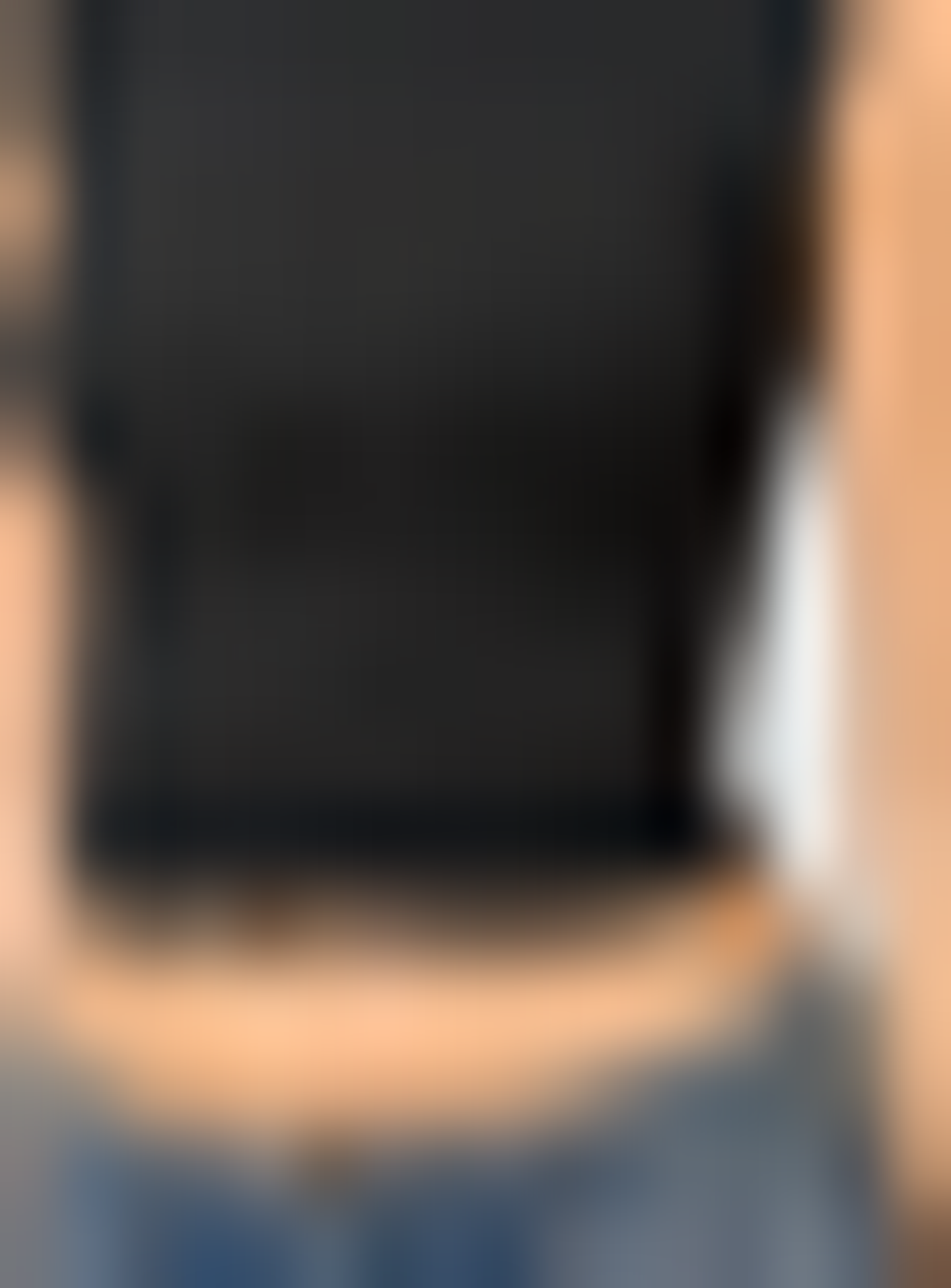 Urban Classics, Ladies Cropped Wrapped Top, black, Image 3 of 4