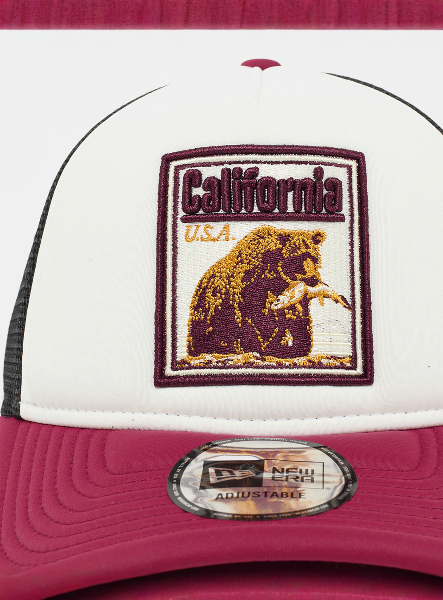 New Era, A-Frame Trucker Graphic Patch New Era, white, Image 4 of 4