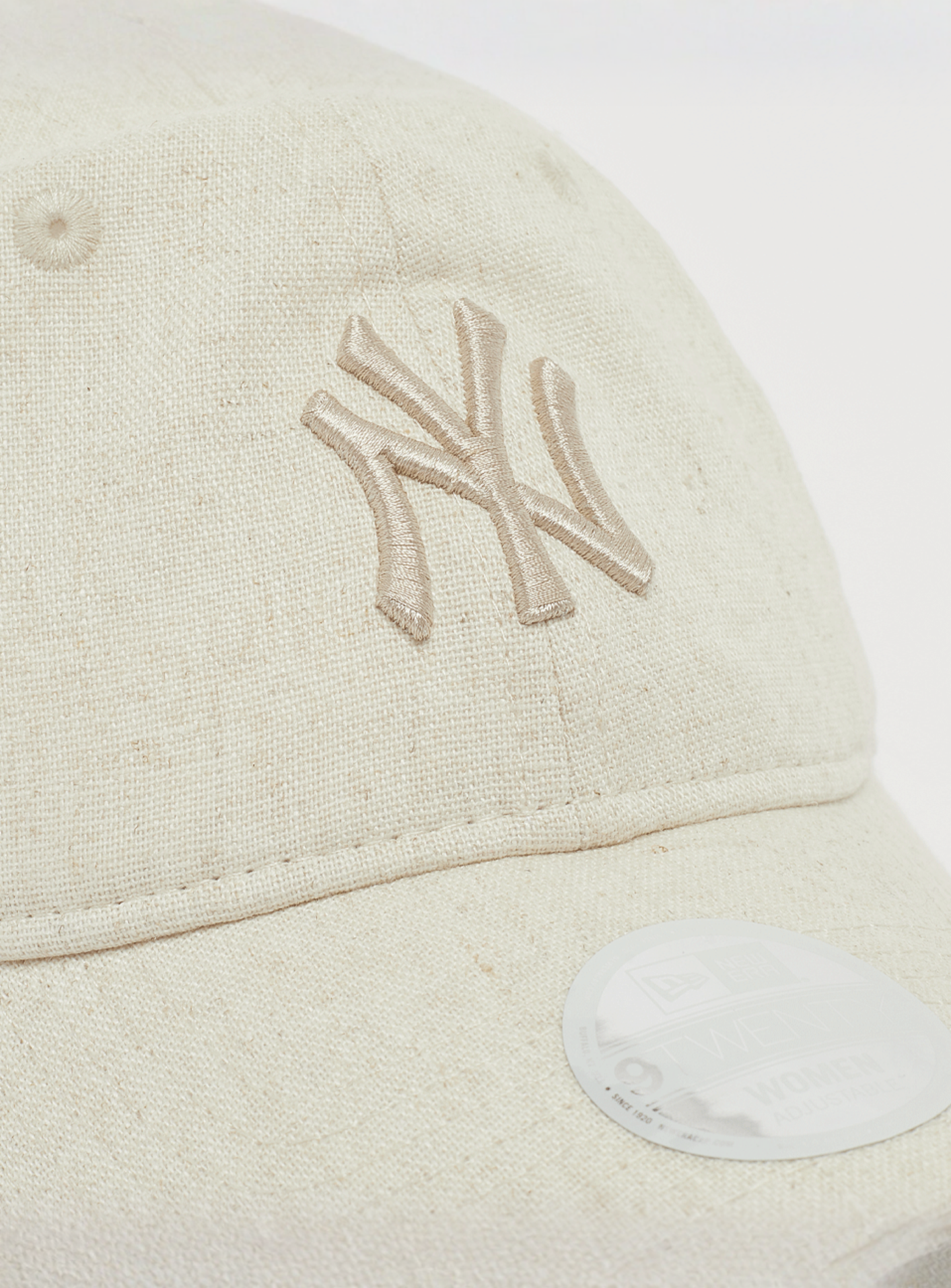 New Era, FEMALE 9TWENTY Linen New York Yankees, beige, Image 4 of 4