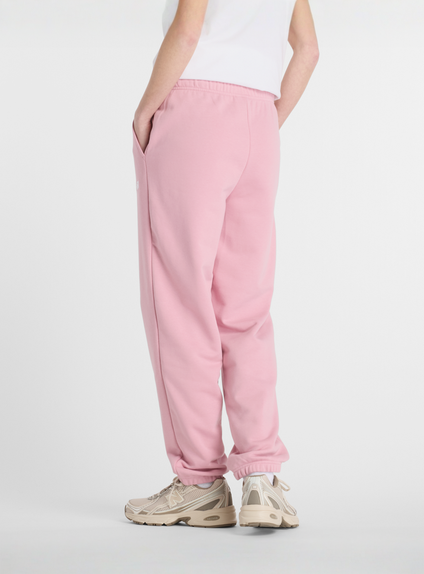 New Balance, Sport Essentials French Terry Jogger, light pink, Image 3 of 6