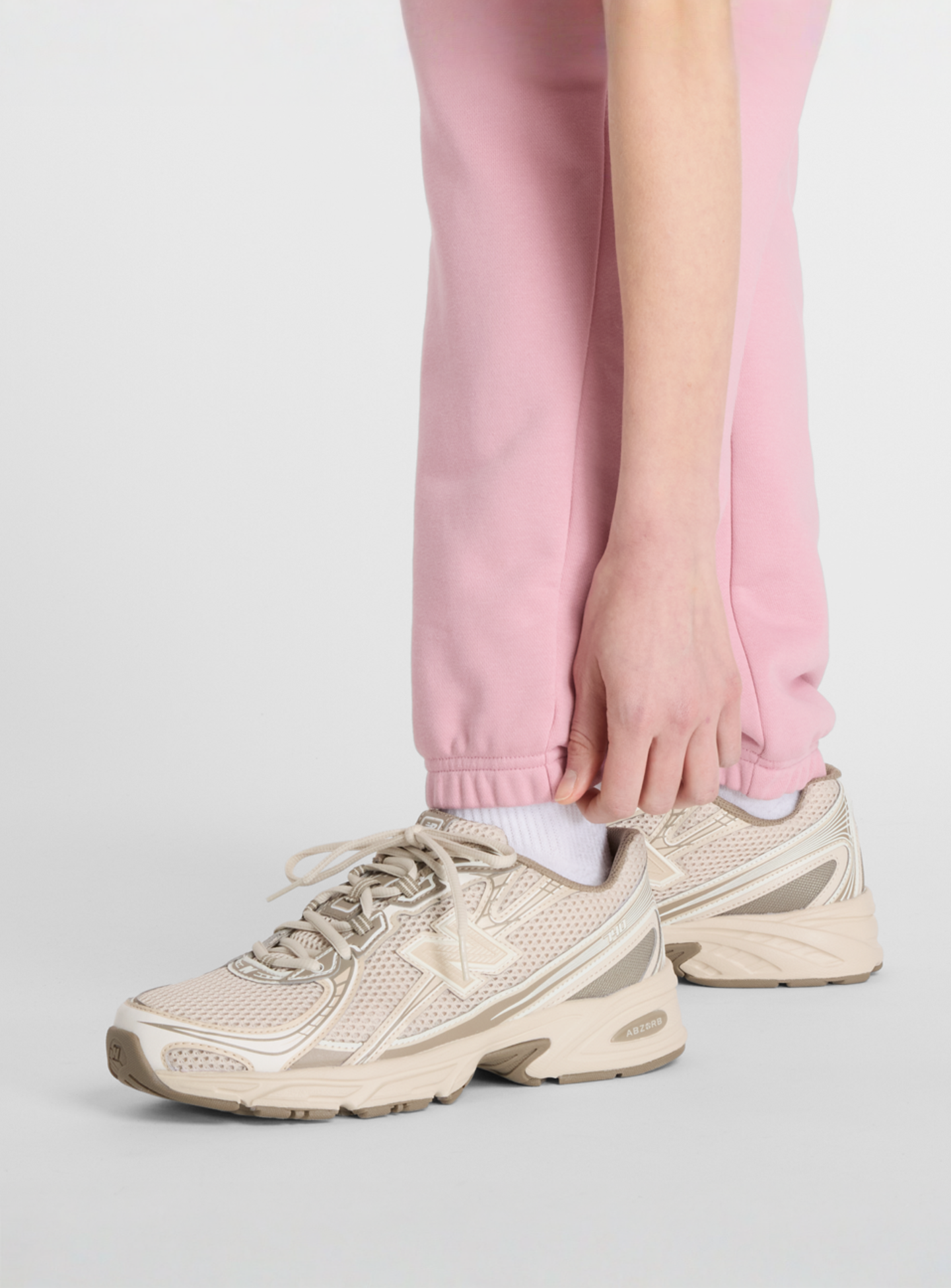 New Balance, Sport Essentials French Terry Jogger, light pink, Image 6 of 6