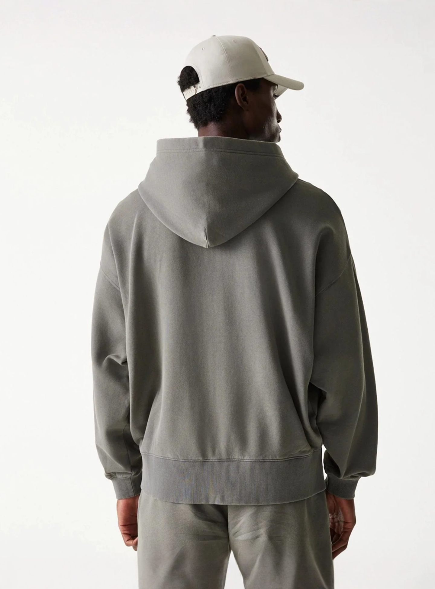 New Era, NBA Washed Full Zip Los Angeles Lakers, grey, Image 2 of 6