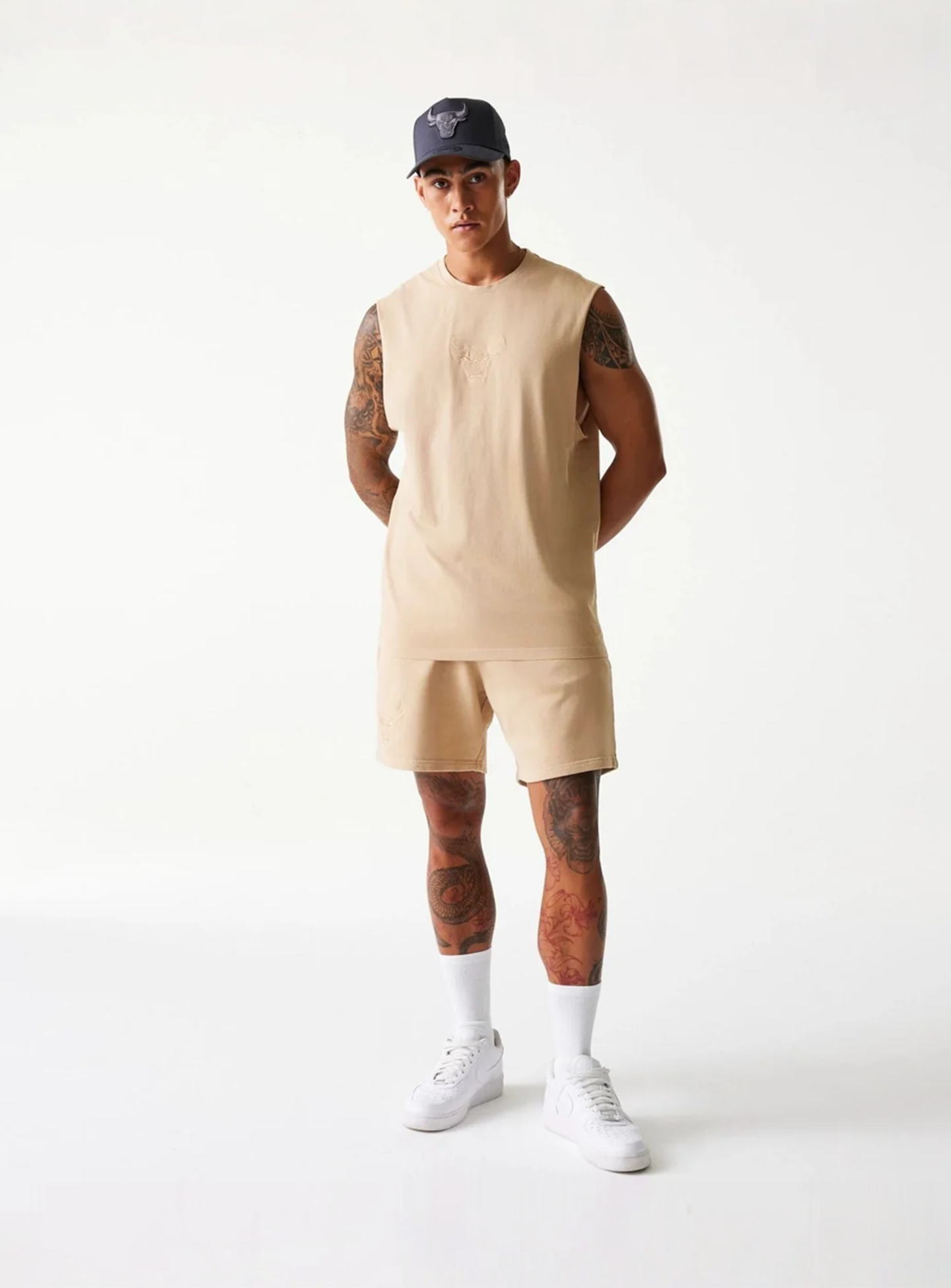 New Era, NBA Chicago Bulls Washed Tanktop, beige, Image 5 of 5
