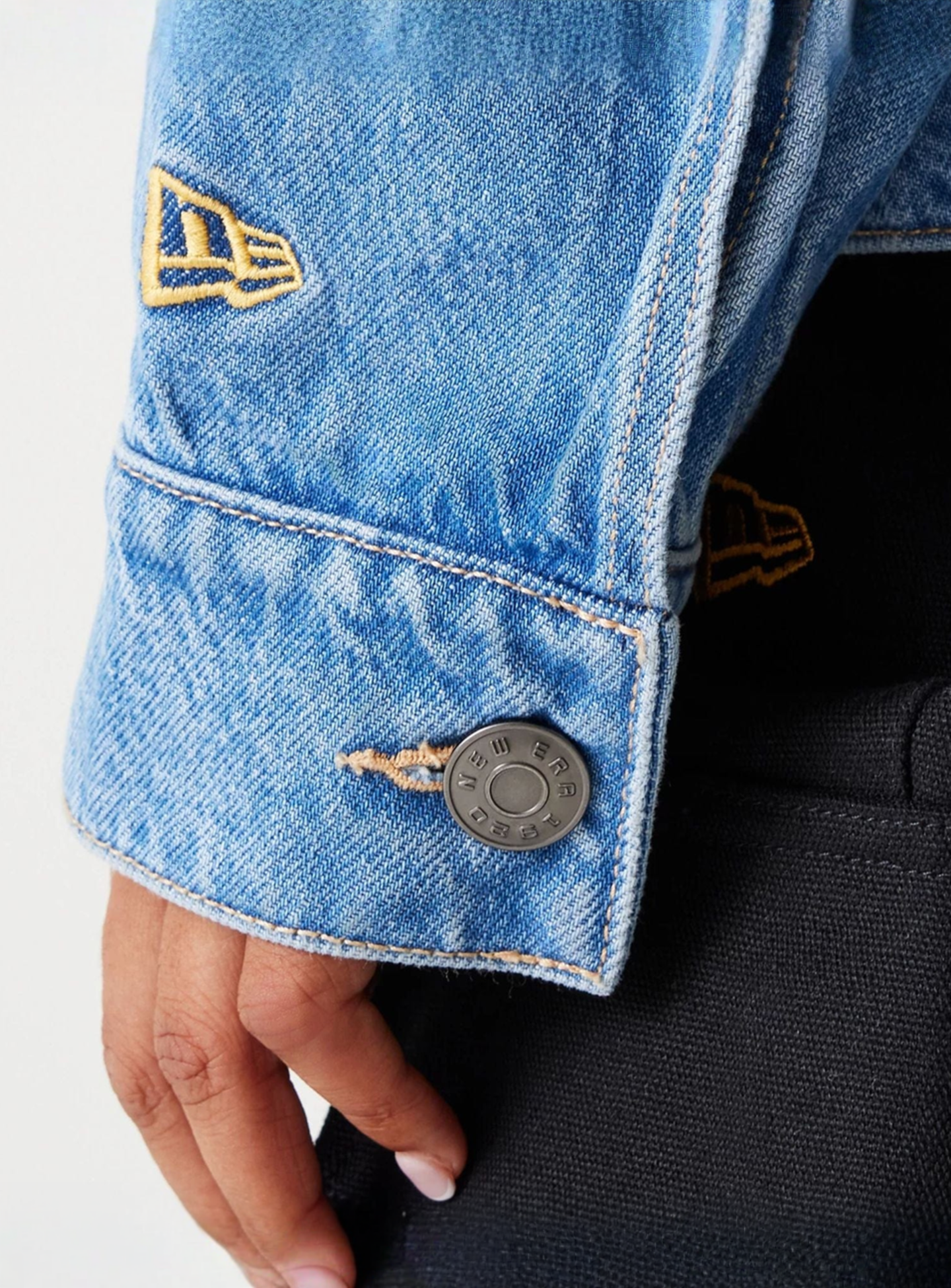 New Era, NFL Denim Jacket Kansas City Chiefs, blue, Image 5 of 6