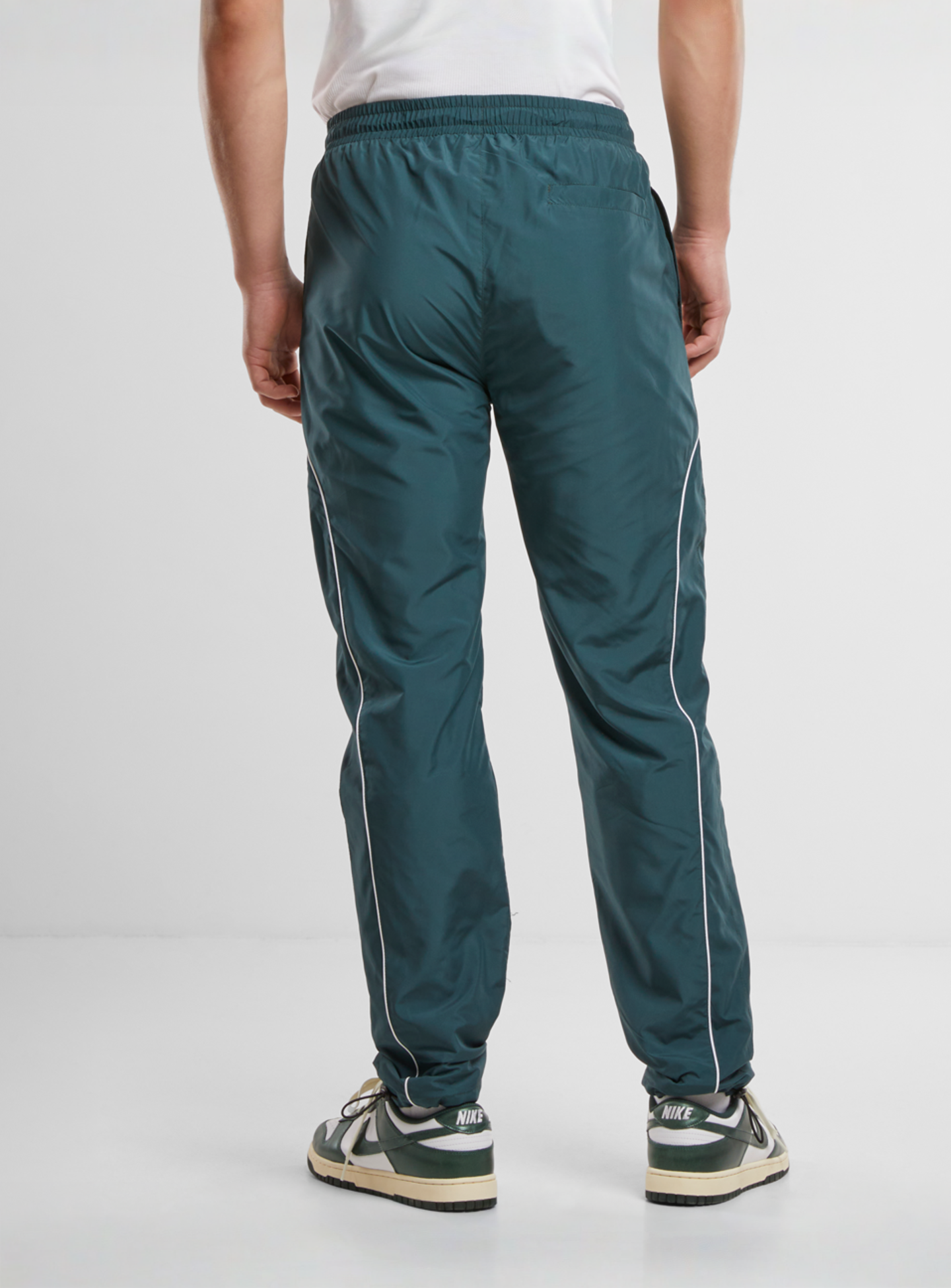Urban Classics, Piped Panel Trackpants, green, Image 3 of 5