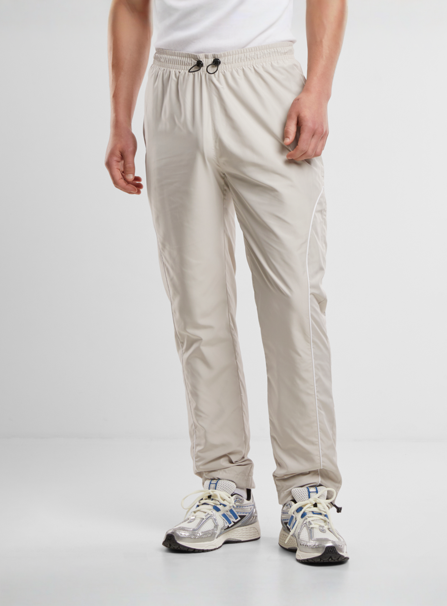 Urban Classics, Piped Panel Trackpants, beige, Image 1 of 6
