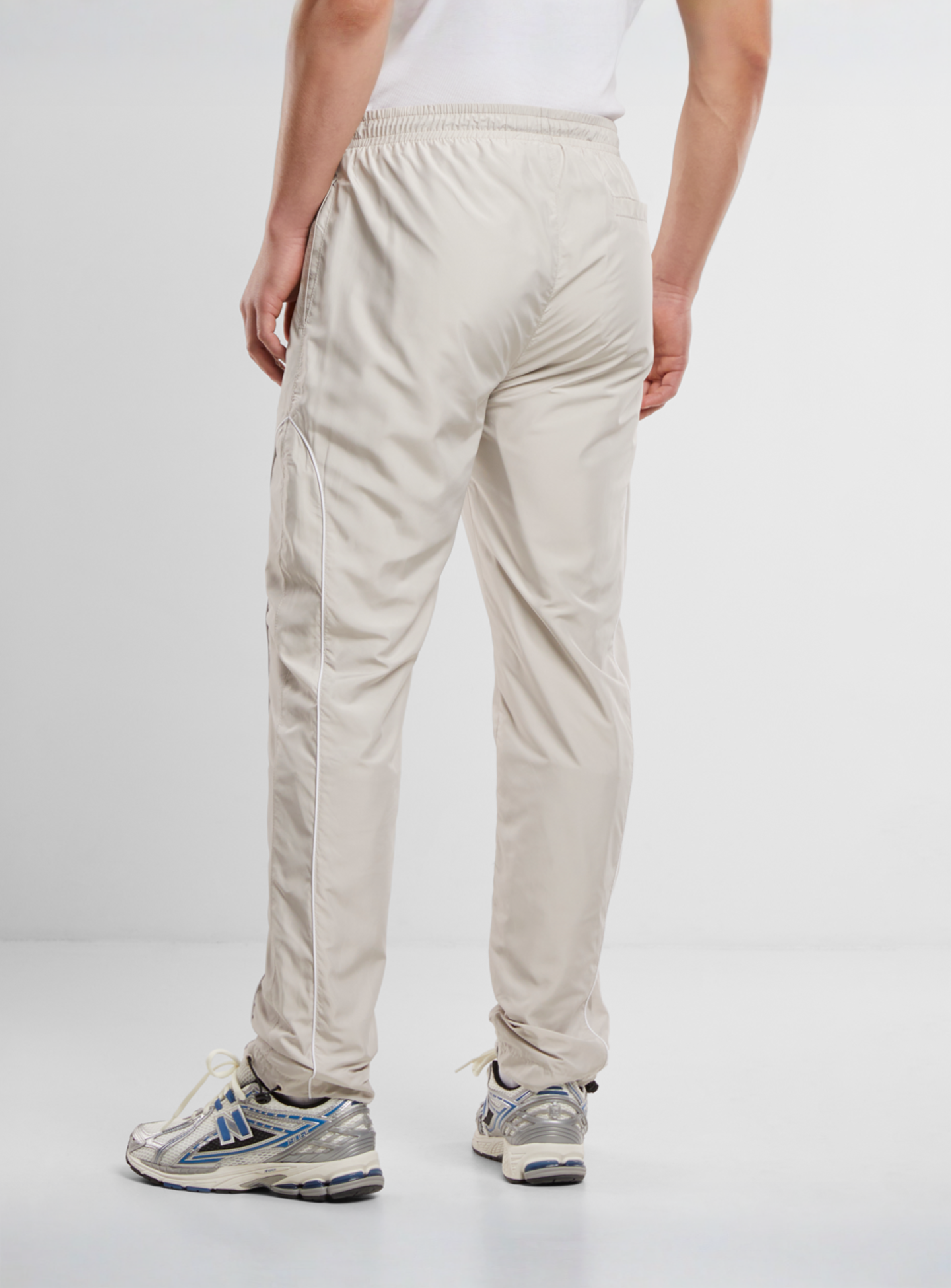 Urban Classics, Piped Panel Trackpants, beige, Image 3 of 6