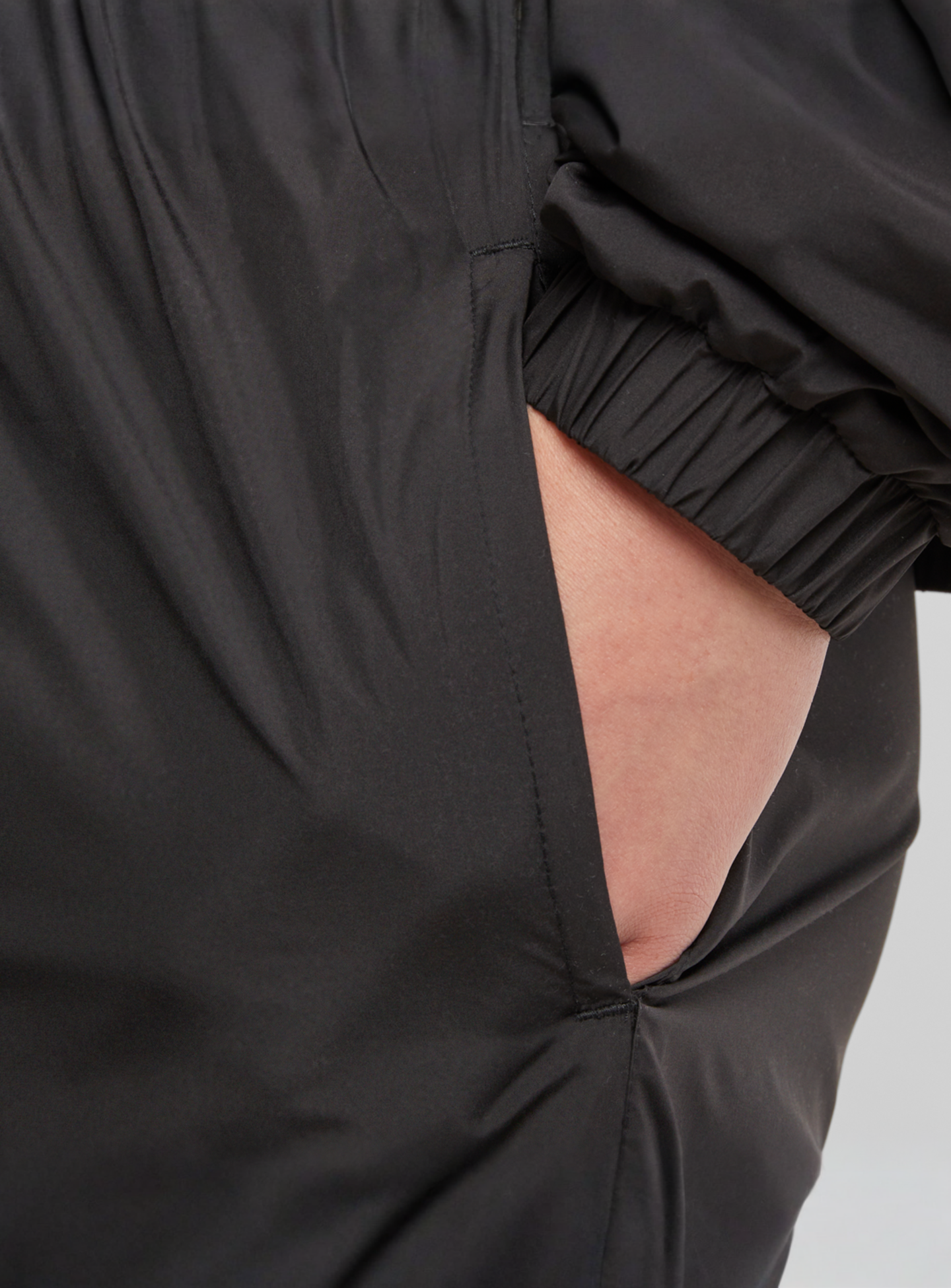 Urban Classics, Piped Panel Trackshorts, black, Image 3 of 5