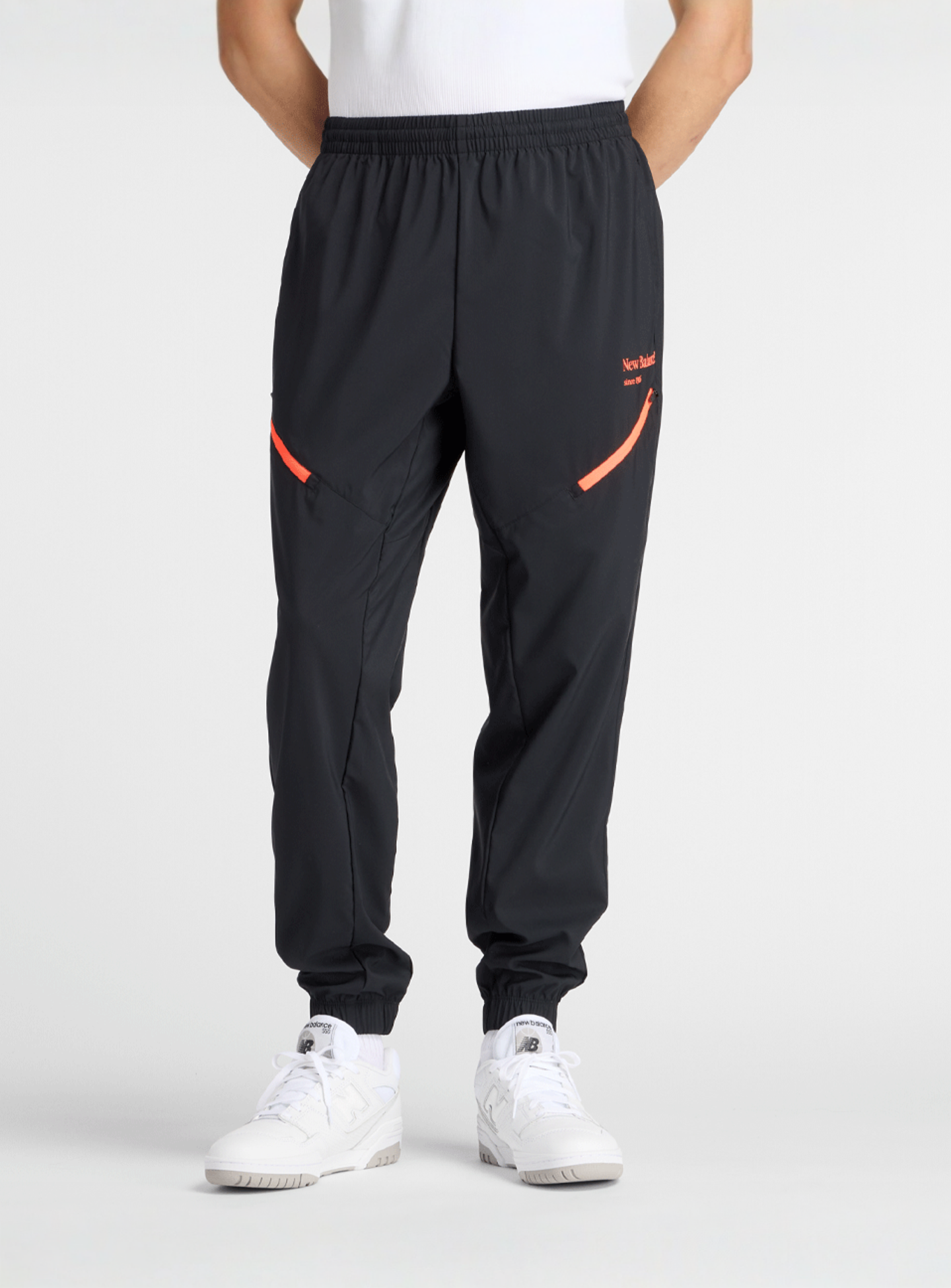 New Balance, Reimagined Woven Jogger, black, Image 1 of 5