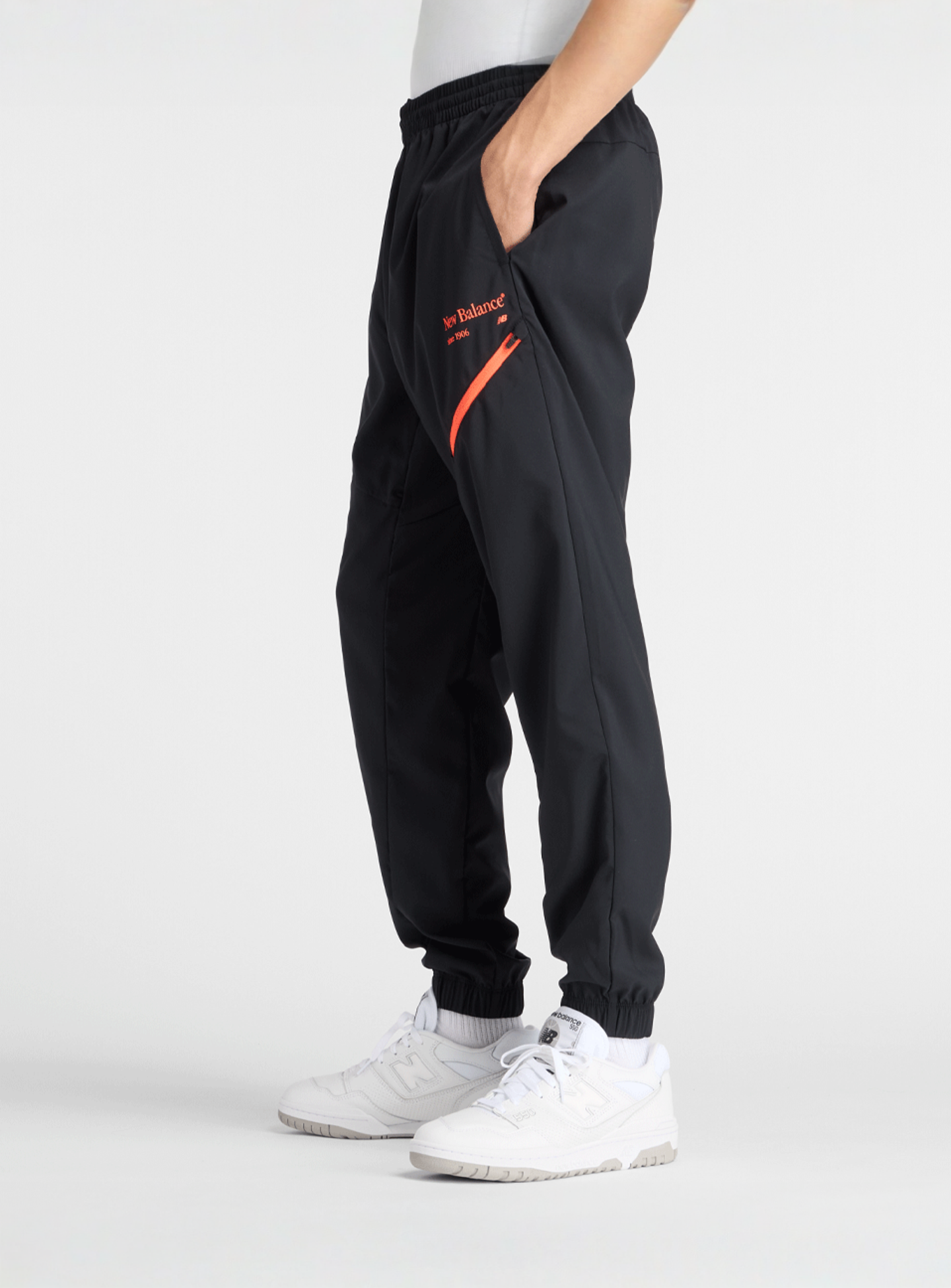 New Balance, Reimagined Woven Jogger, black, Image 3 of 5
