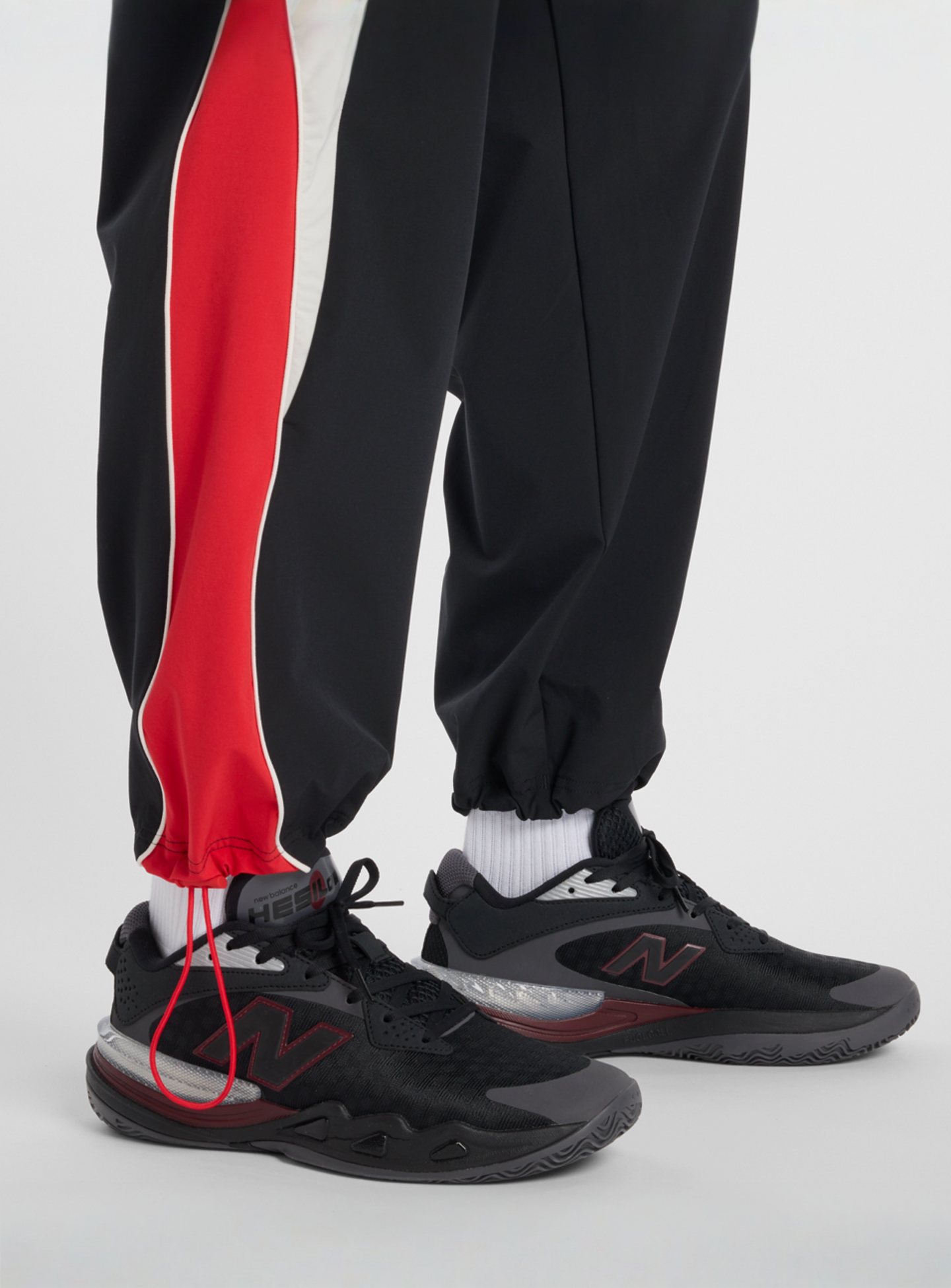 New Balance, In Game Woven Track Pants, black, Image 6 of 7