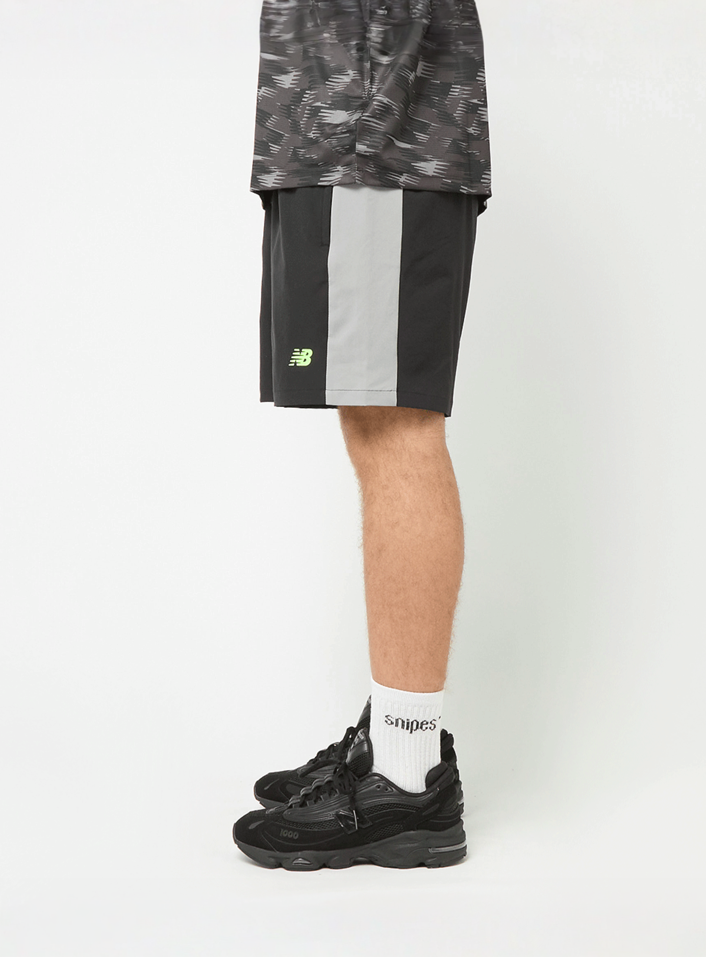 New Balance, 7 Inch Woven Short, black, Image 4 of 6