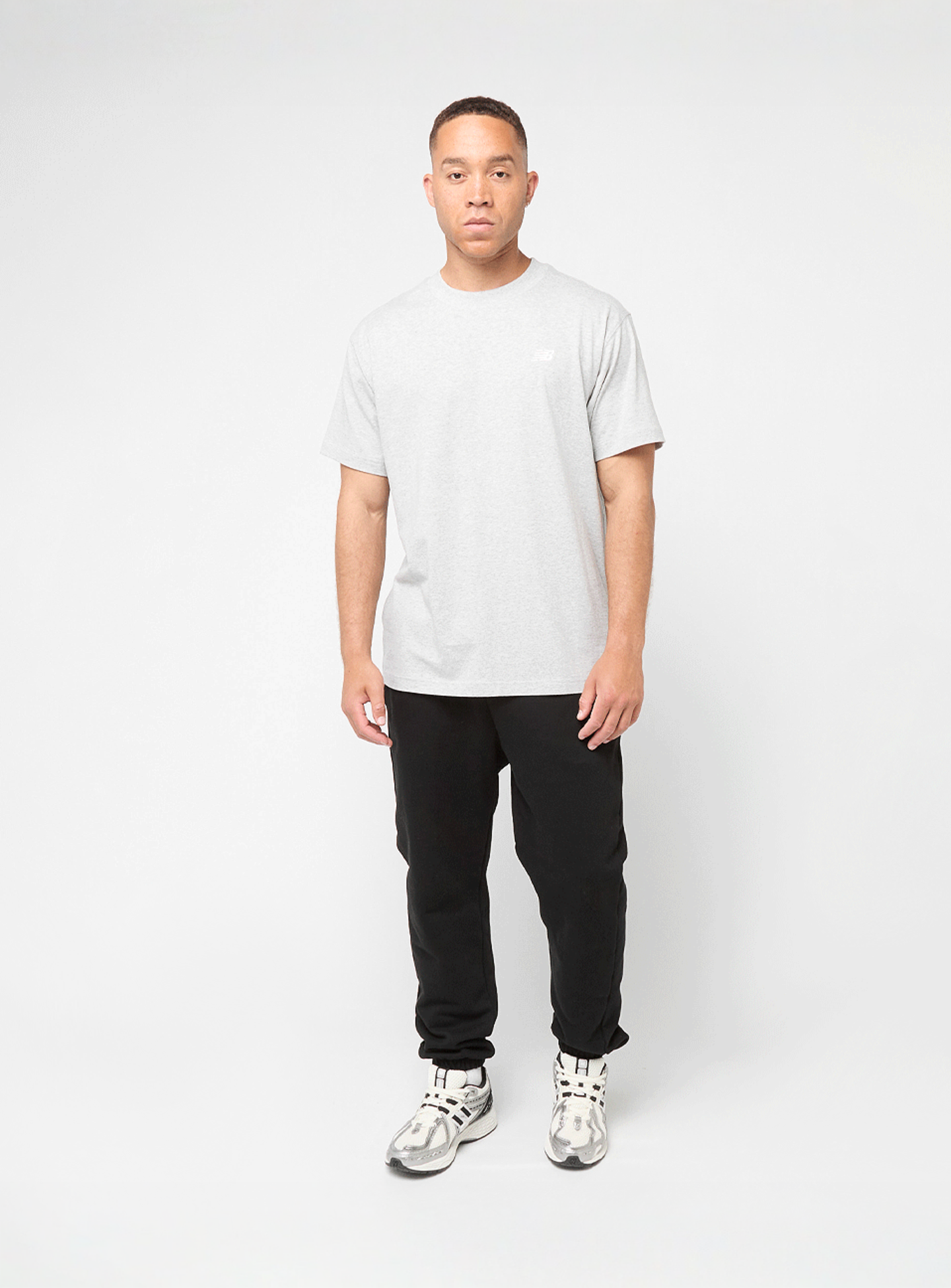 New Balance, Sport Essentials Cotton T-Shirt, grey, Image 4 of 4