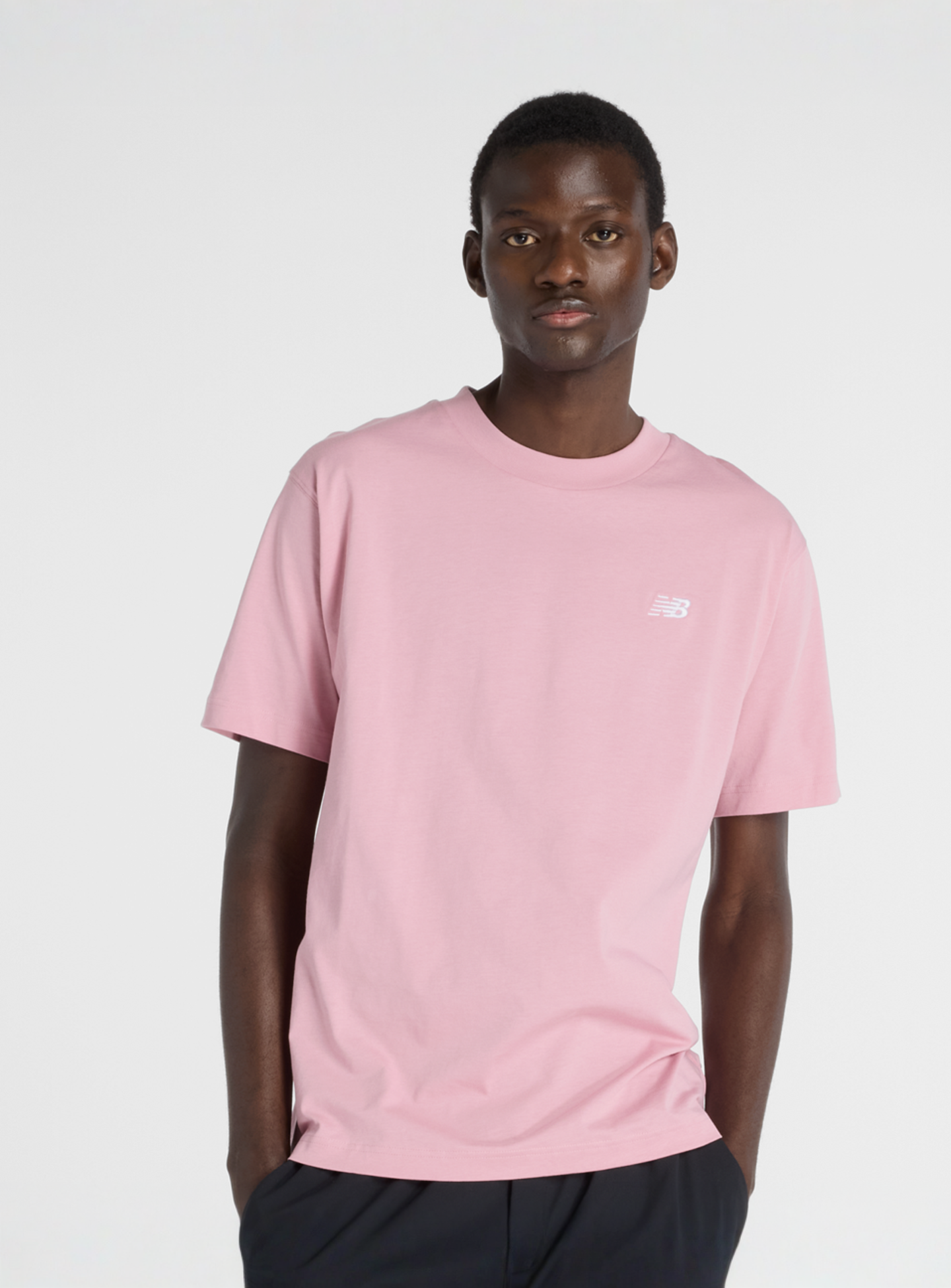 New Balance, Sport Essentials Cotton T-Shirt, light pink, Image 1 of 3