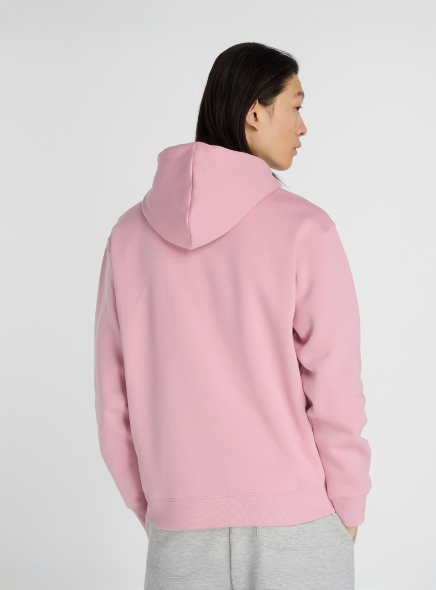 New Balance, Sport Essentials Fleece Hoodie, light pink, Image 2 of 4