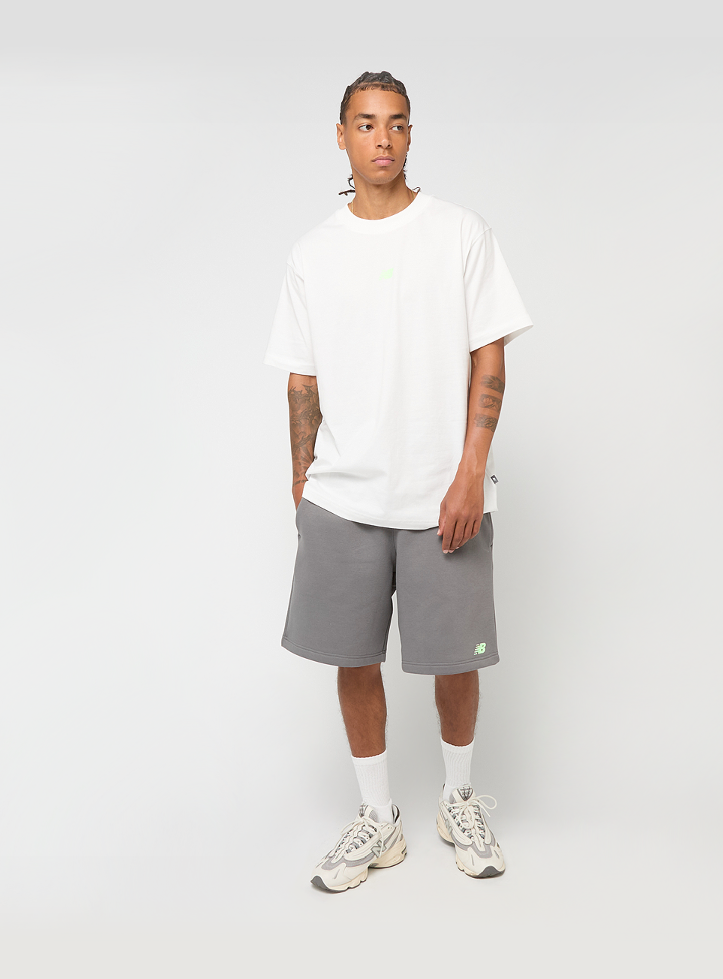 New Balance, Back Print Graphic Tee, white, Image 5 of 5