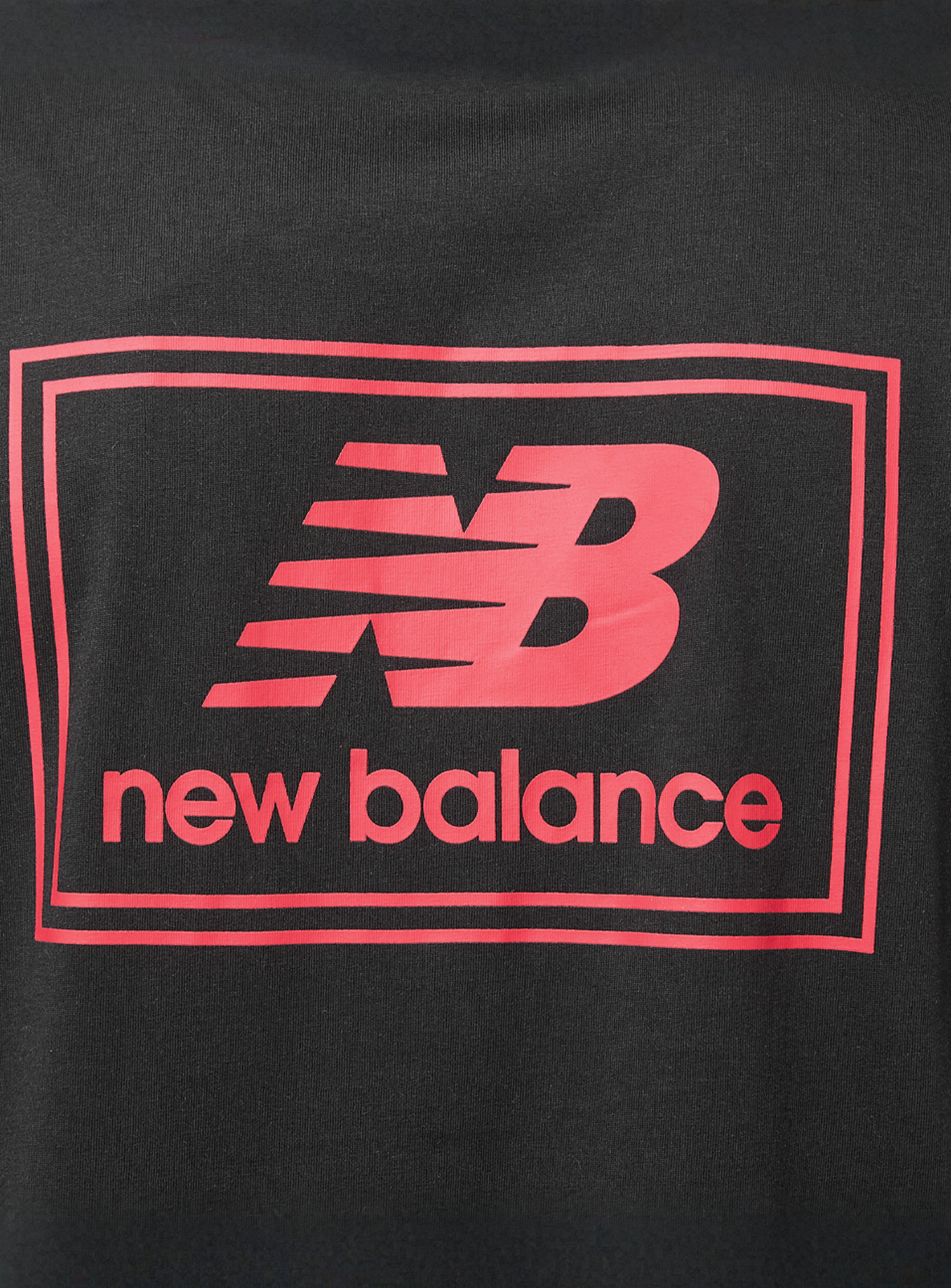 New Balance, Woven Label T-Shirt, black, Image 4 of 5