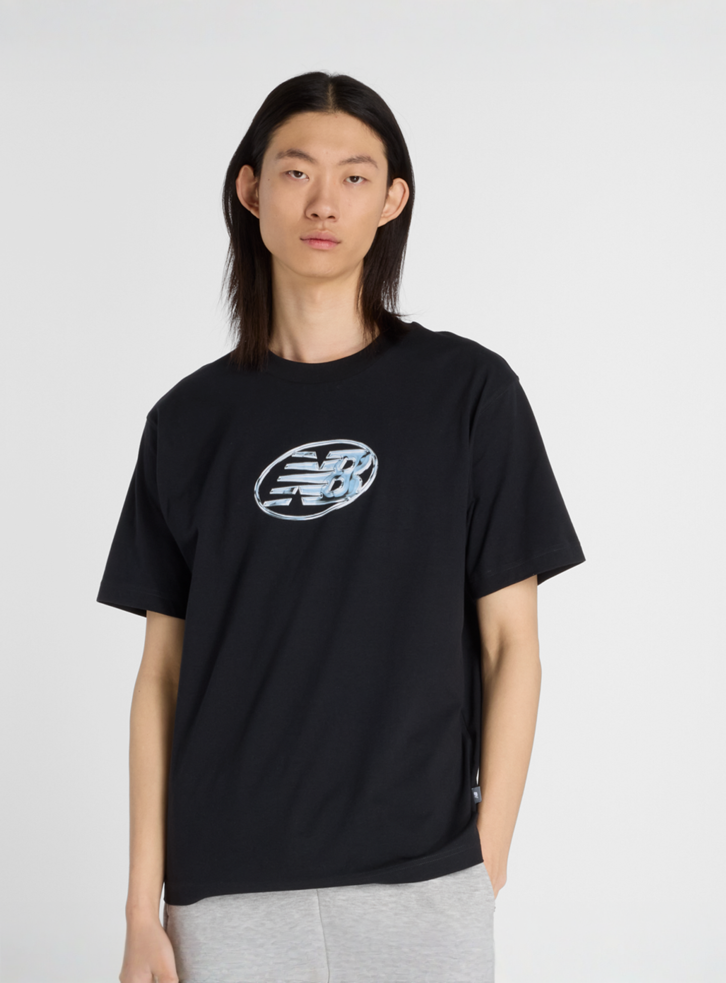 New Balance, Chrome T-Shirt, black, Image 1 of 3