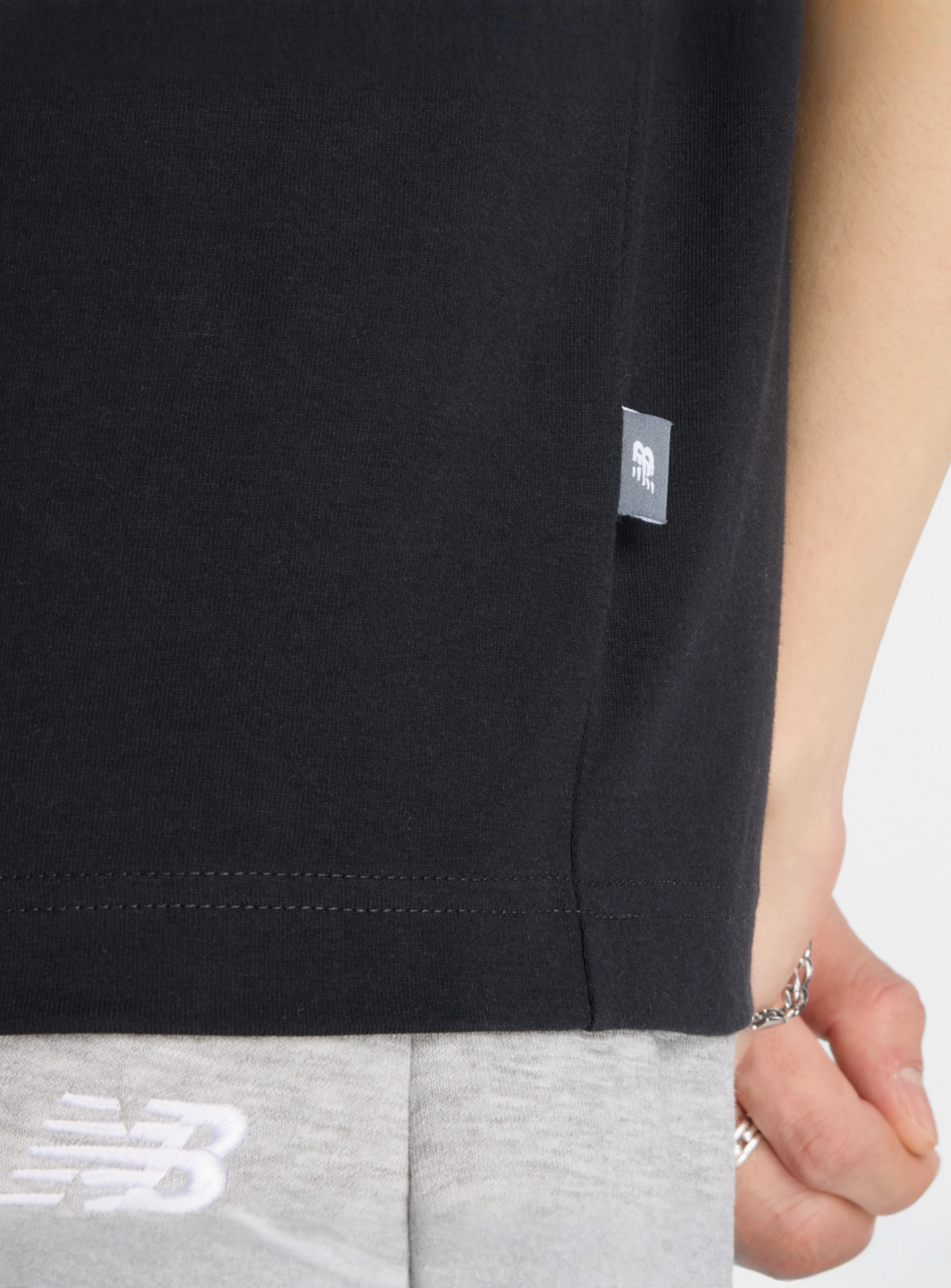 New Balance, Chrome T-Shirt, black, Image 3 of 3