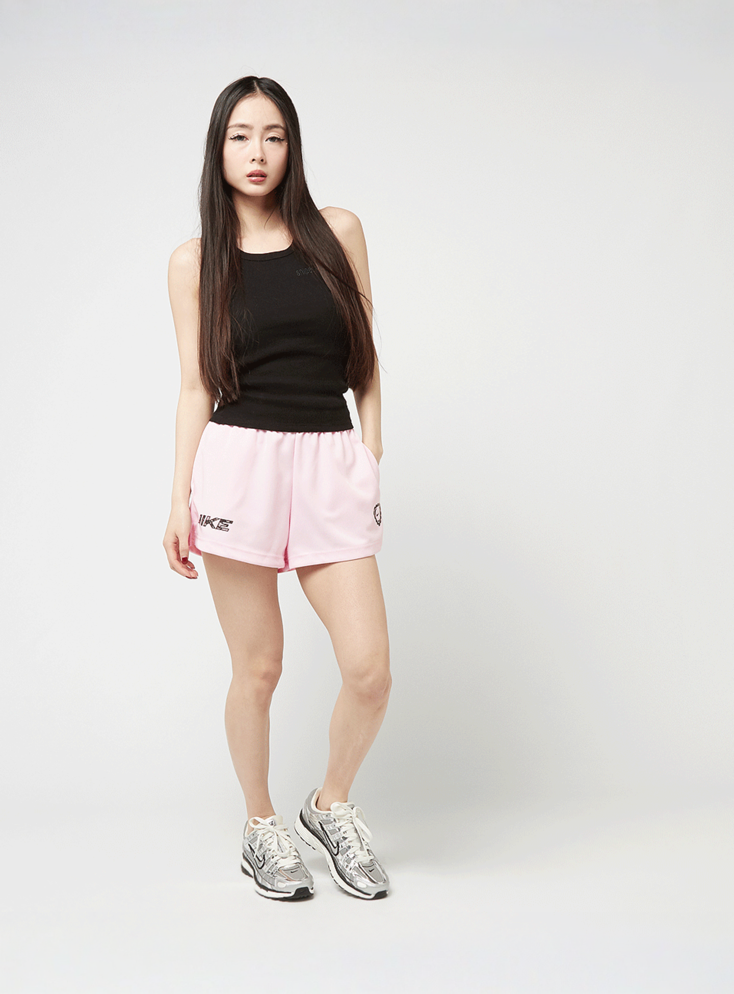 Nike, Sportswear Poly-Knit Shorts, light pink, Image 5 of 5