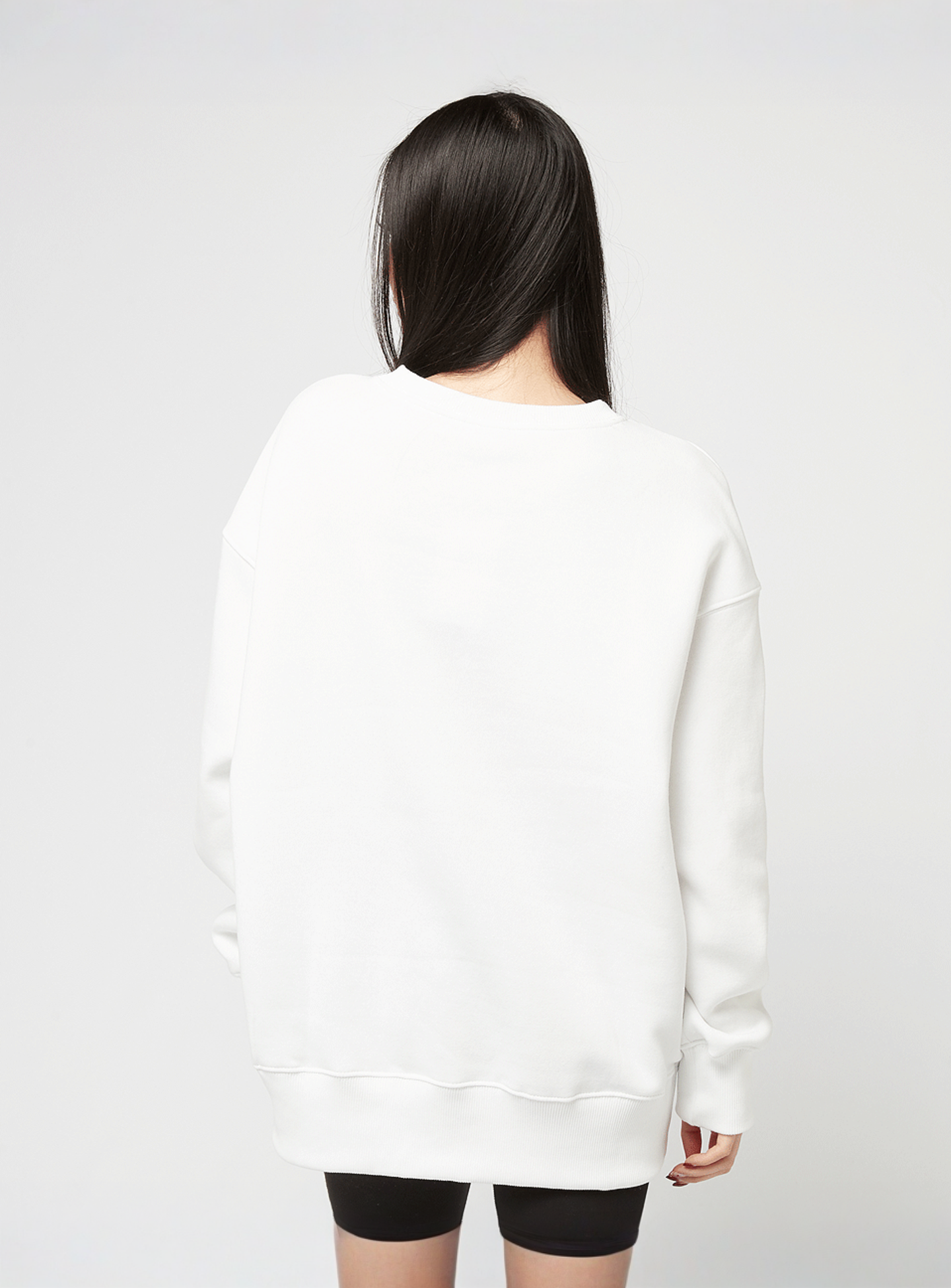 Nike, Sportswear Phoenix Fleece Oversize Sweatshirt, white, Image 2 of 4