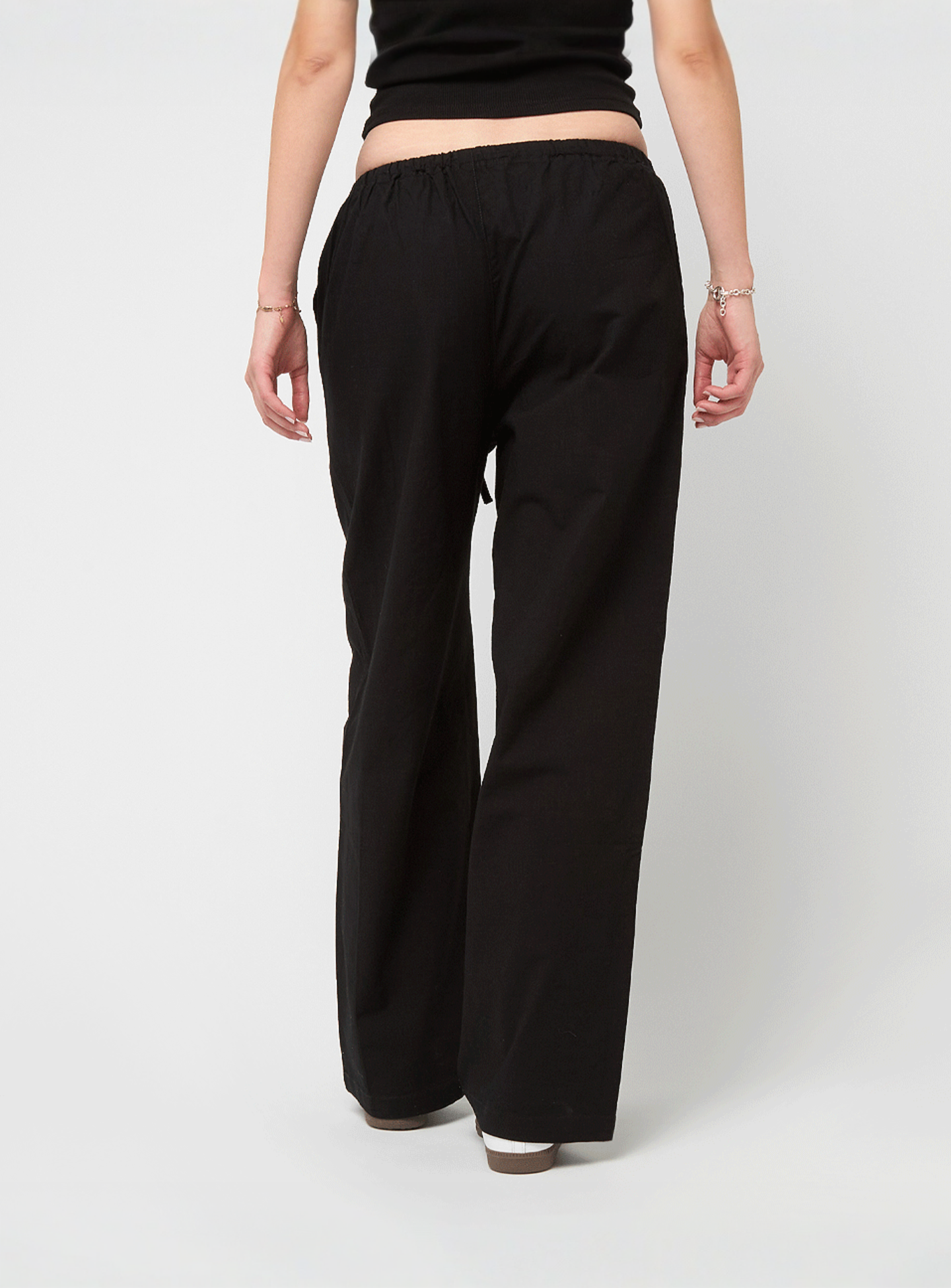 Decibel, Woven Relaxed Pants, black, Image 2 of 4