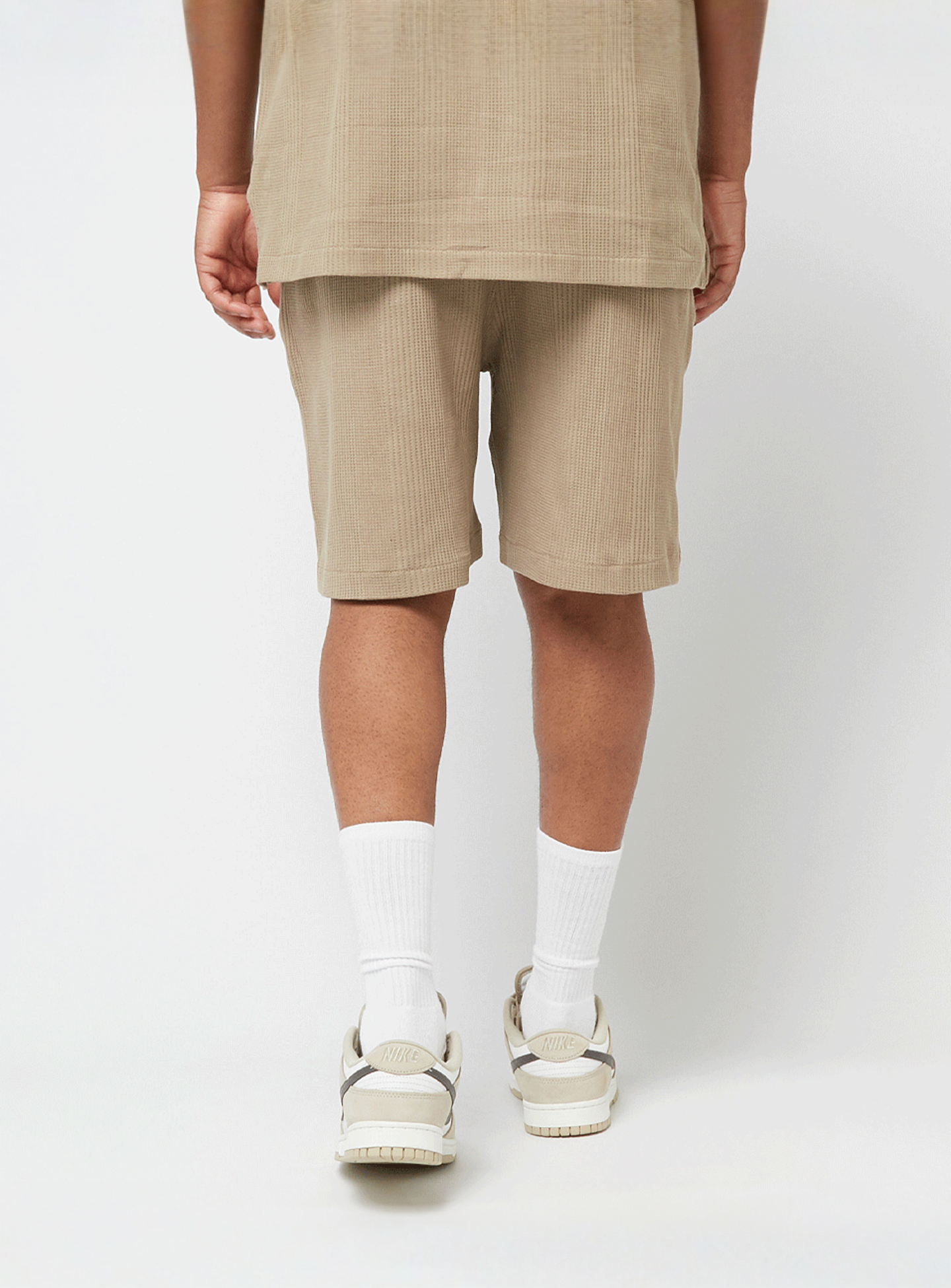 Decibel, Waffle Knit Shorts, green, Image 2 of 5