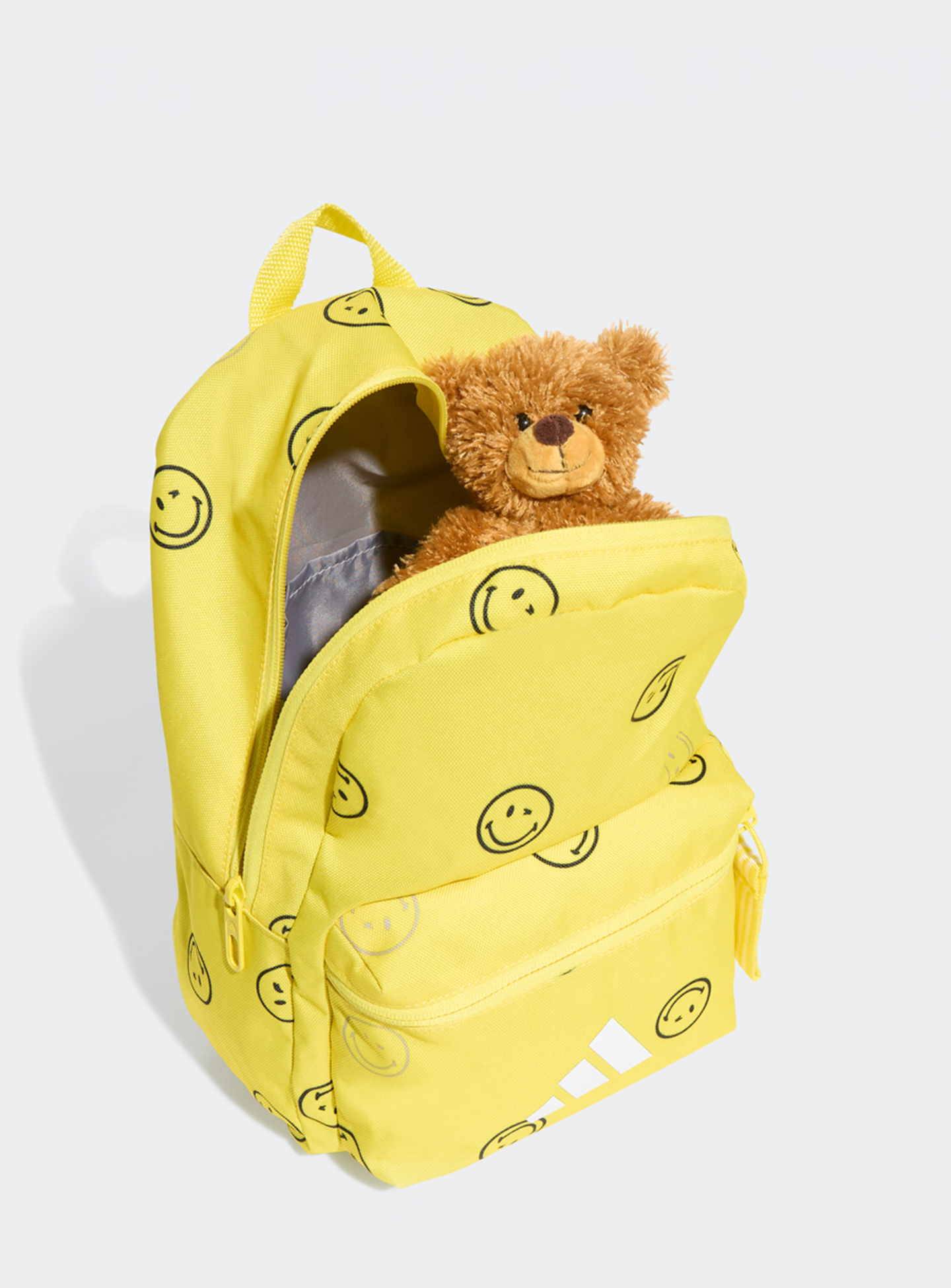 adidas Originals, Smiley Backpack, yellow, Image 4 of 6