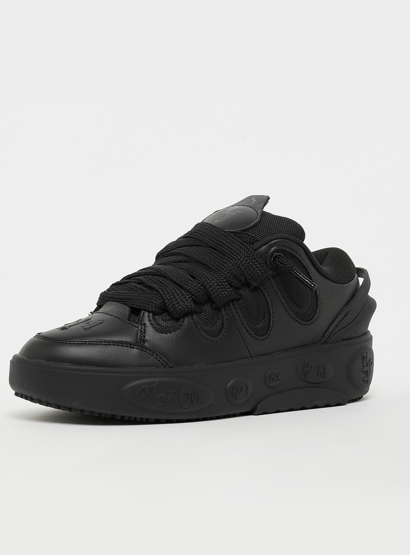 PUMA, LaFrancé 3x Black JR, black, Image 2 of 7