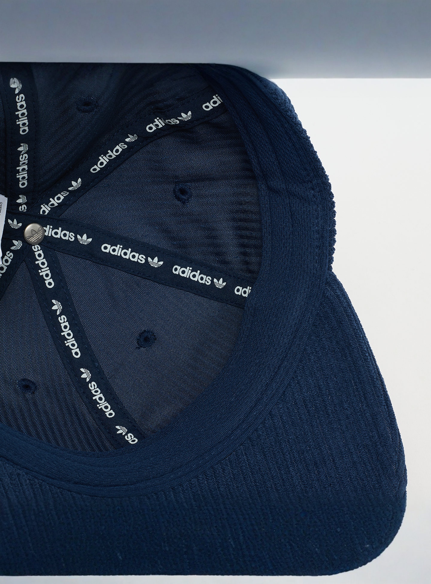 adidas Originals, Cord Baseball Cap, blue, Image 3 of 4