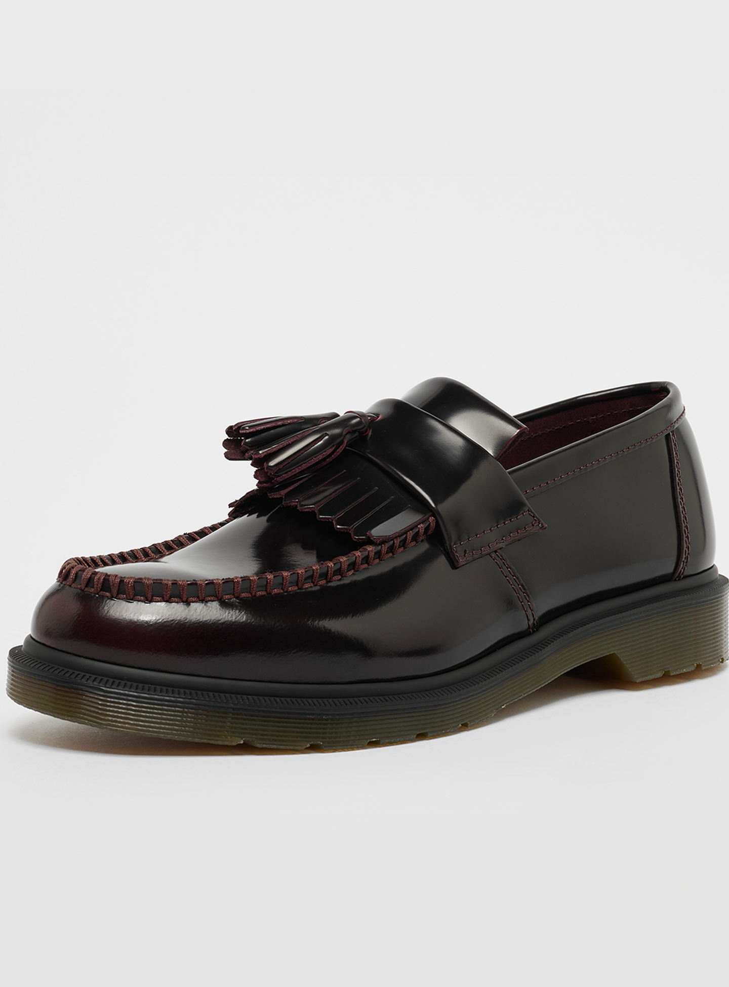 Dr. Martens, Adrian Tassel Loafer cherry red arcadia, brown, Image 2 of 7