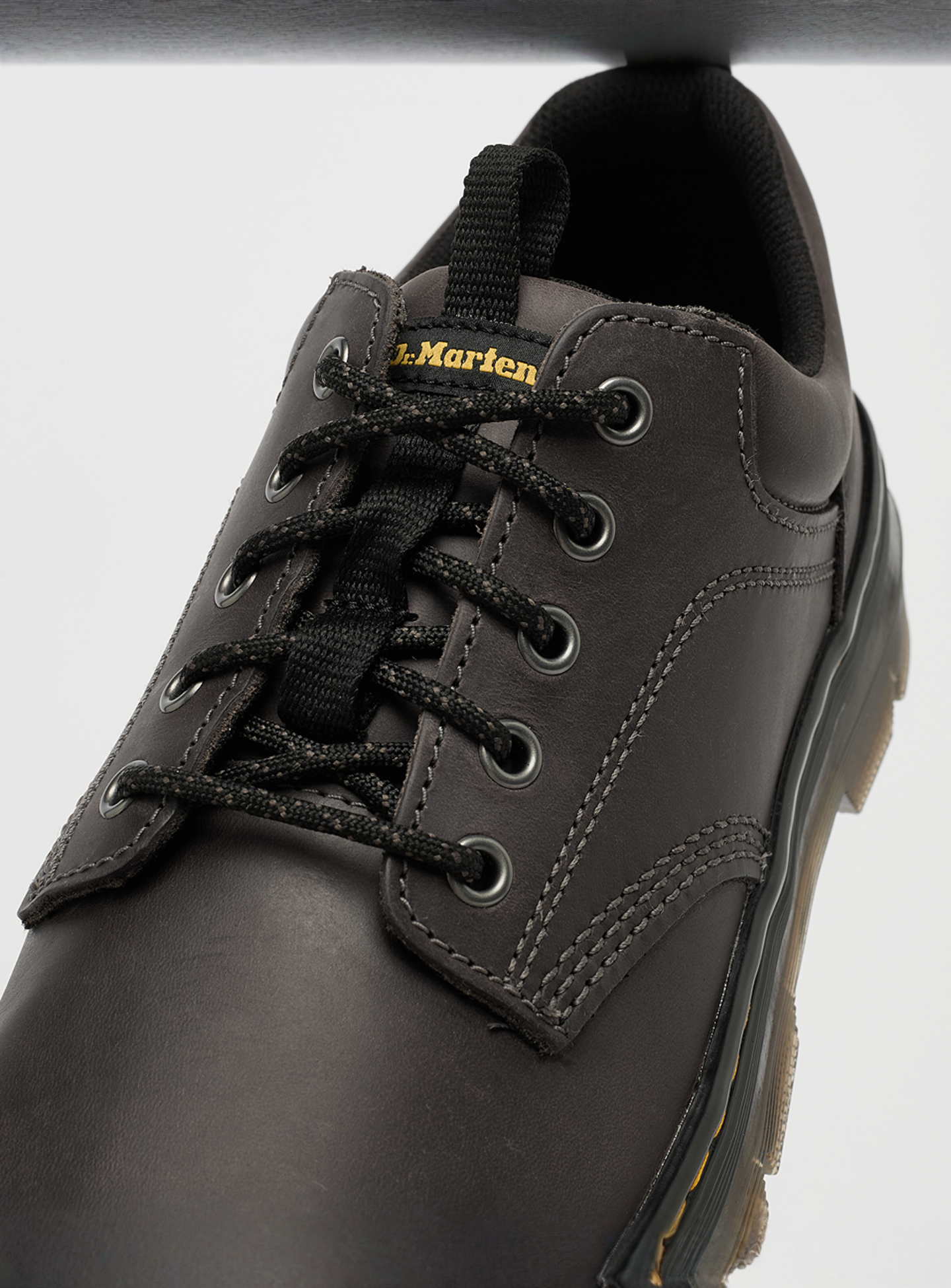 Dr. Martens, Reeder Leather 5 Eye Shoe, grey, Image 6 of 7