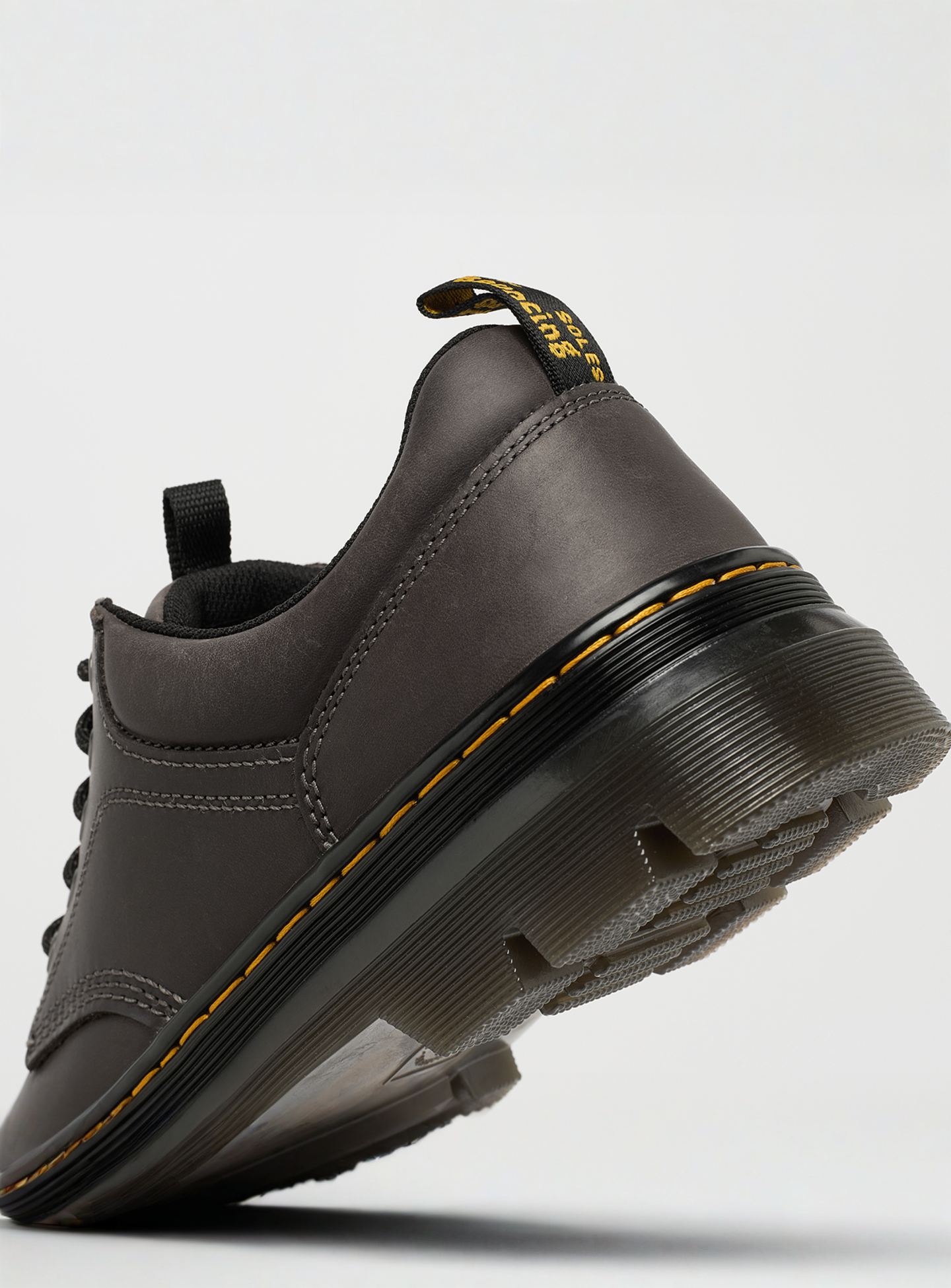 Dr. Martens, Reeder Leather 5 Eye Shoe, grey, Image 7 of 7