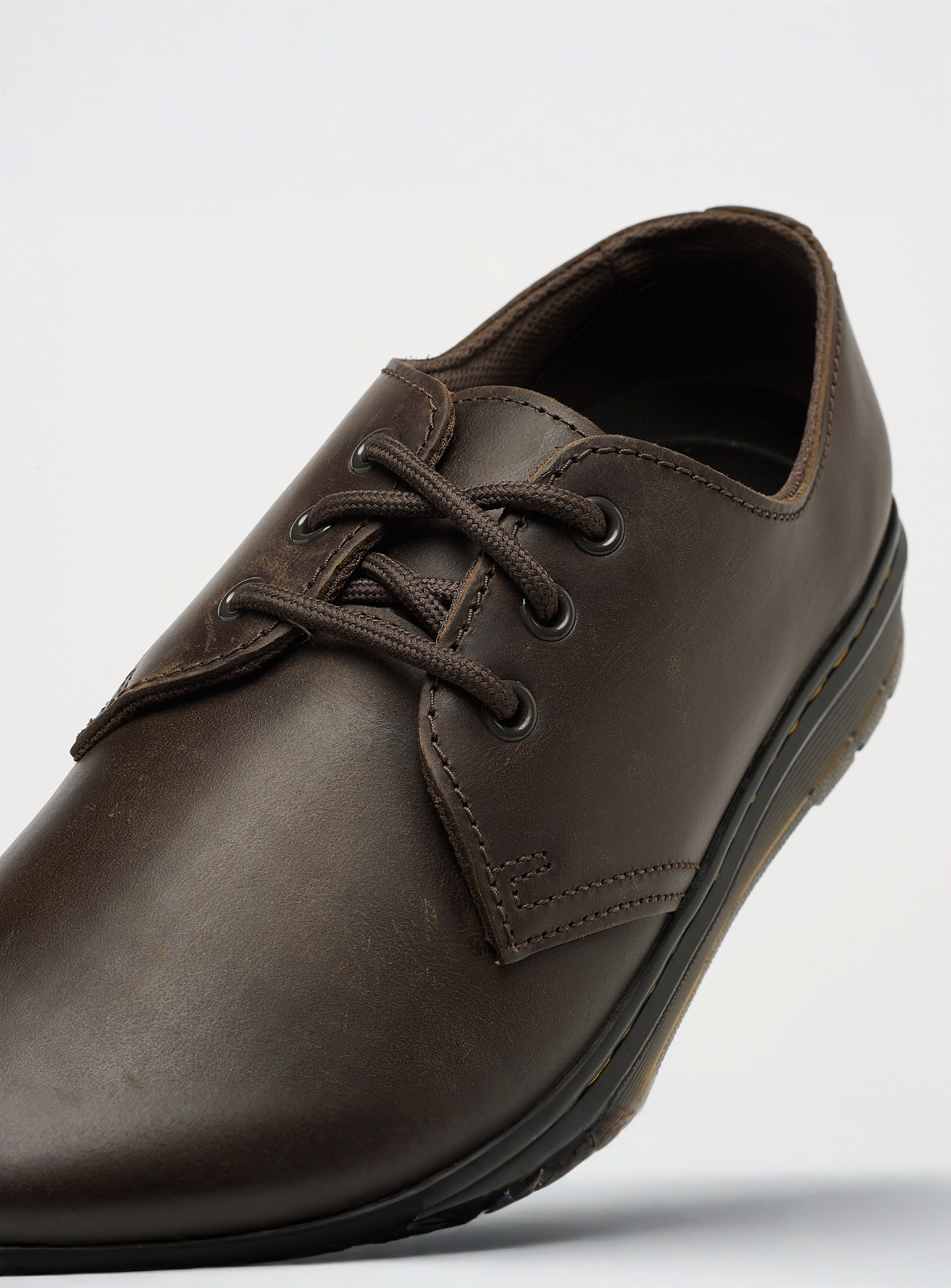 Dr. Martens, Brookline Low 3 Eye Shoe, brown, Image 6 of 7