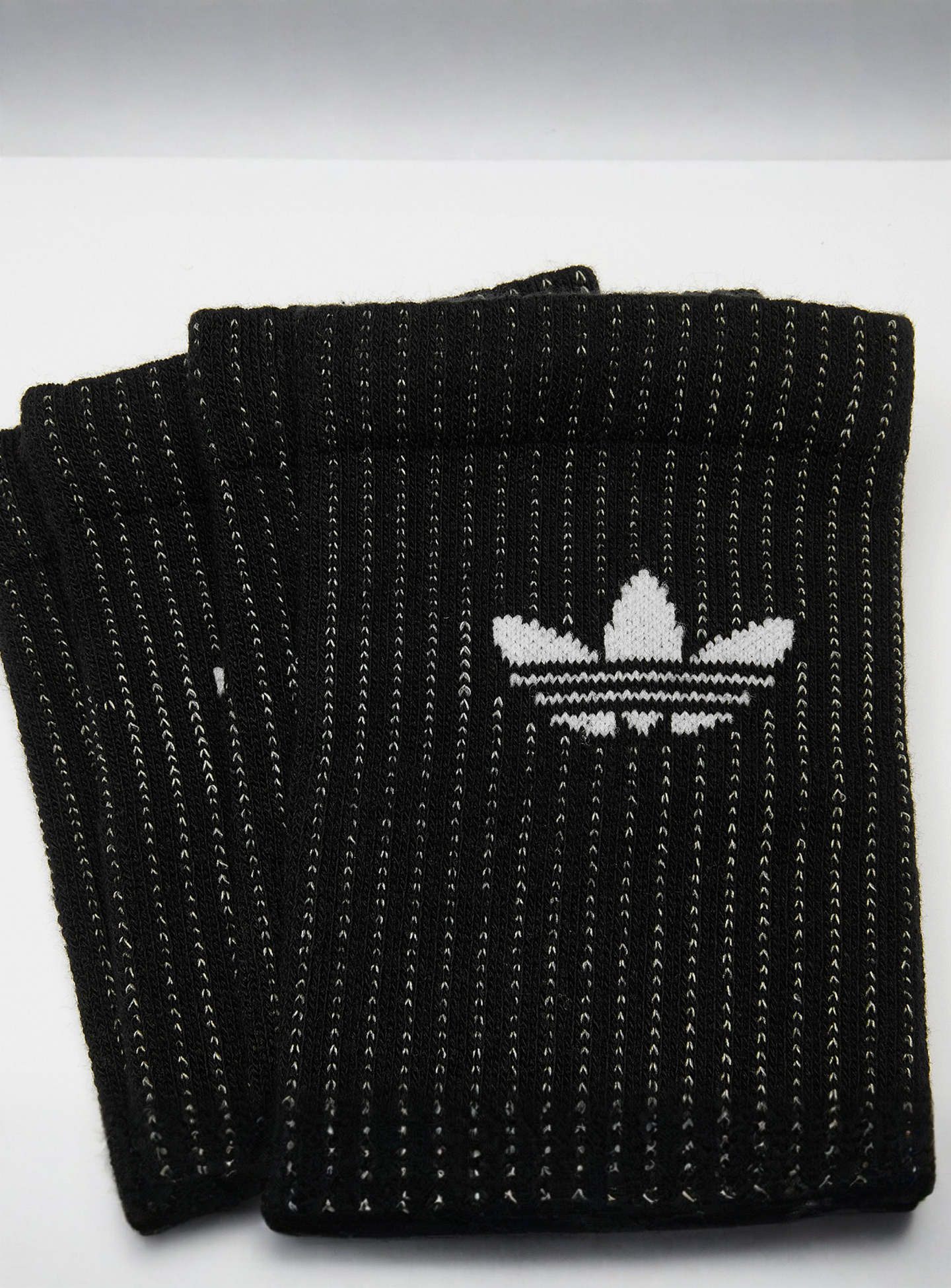 adidas Originals, 2 PACK - adicolor Crew Socks Reflective, black, Image 2 of 2