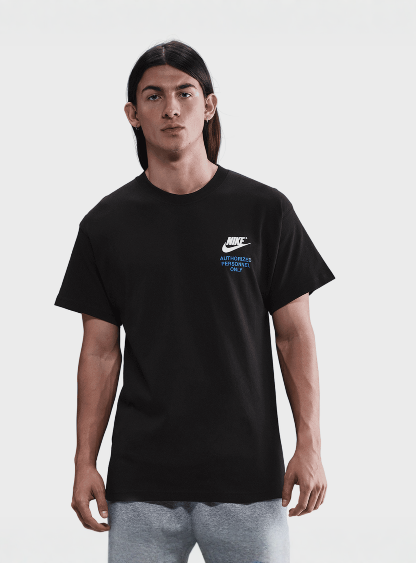 Nike, Sportswear Athletic Short Sleeve Tee, black, Image 1 of 4