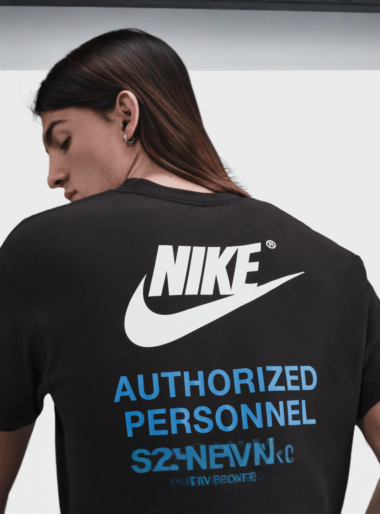 Nike, Sportswear Athletic Short Sleeve Tee, black, Image 4 of 4
