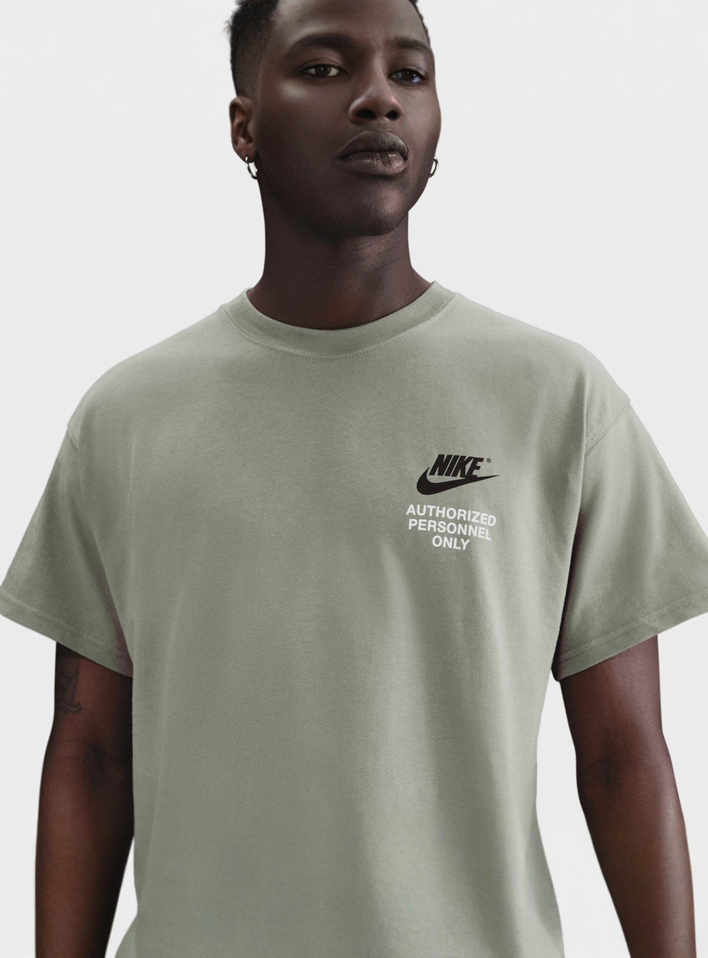 Nike, Sportswear Athletic Short Sleeve Tee, green, Image 3 of 4