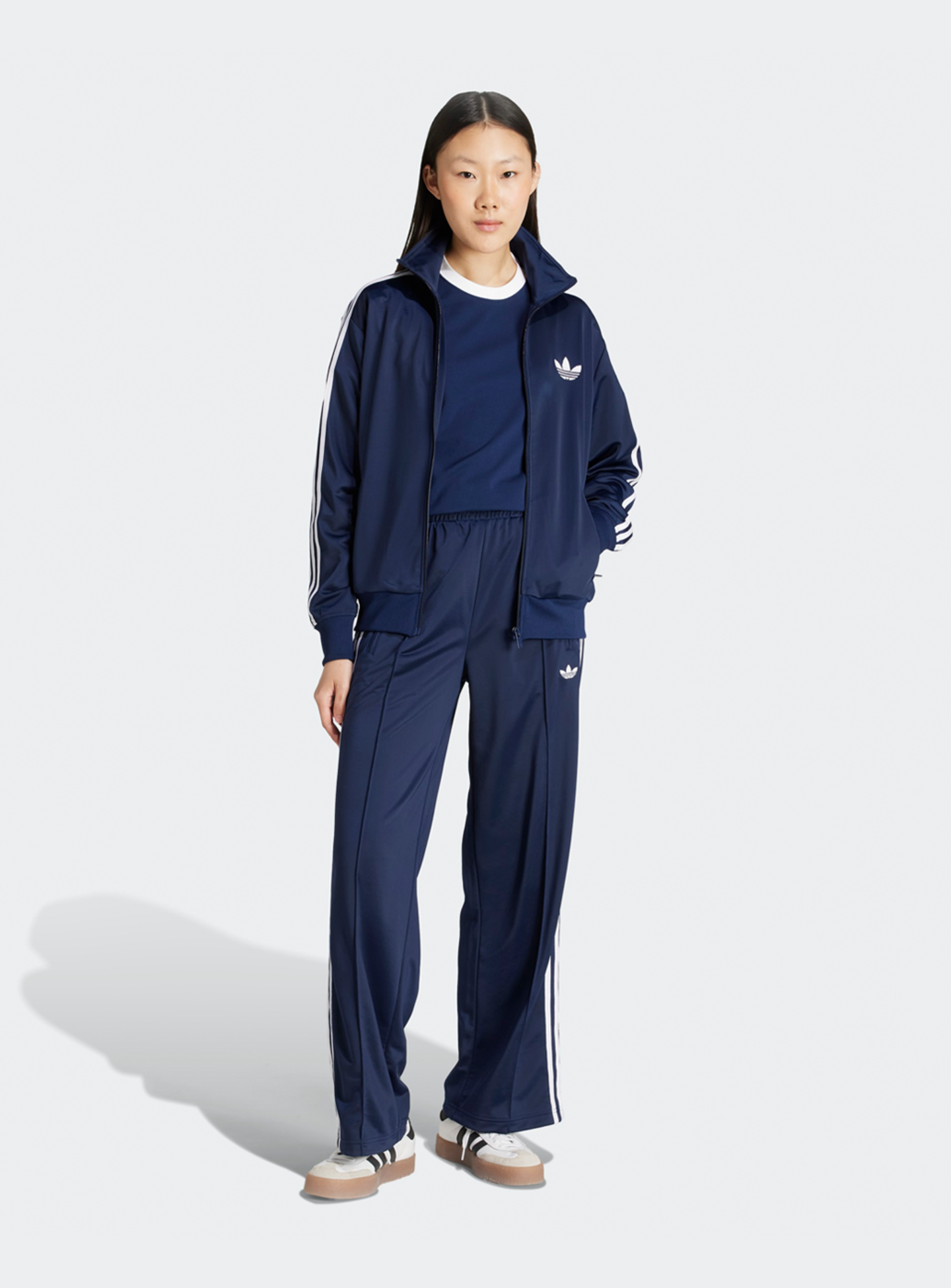 adidas Originals, Firebird Loose Track Pants, blue, Image 5 of 5
