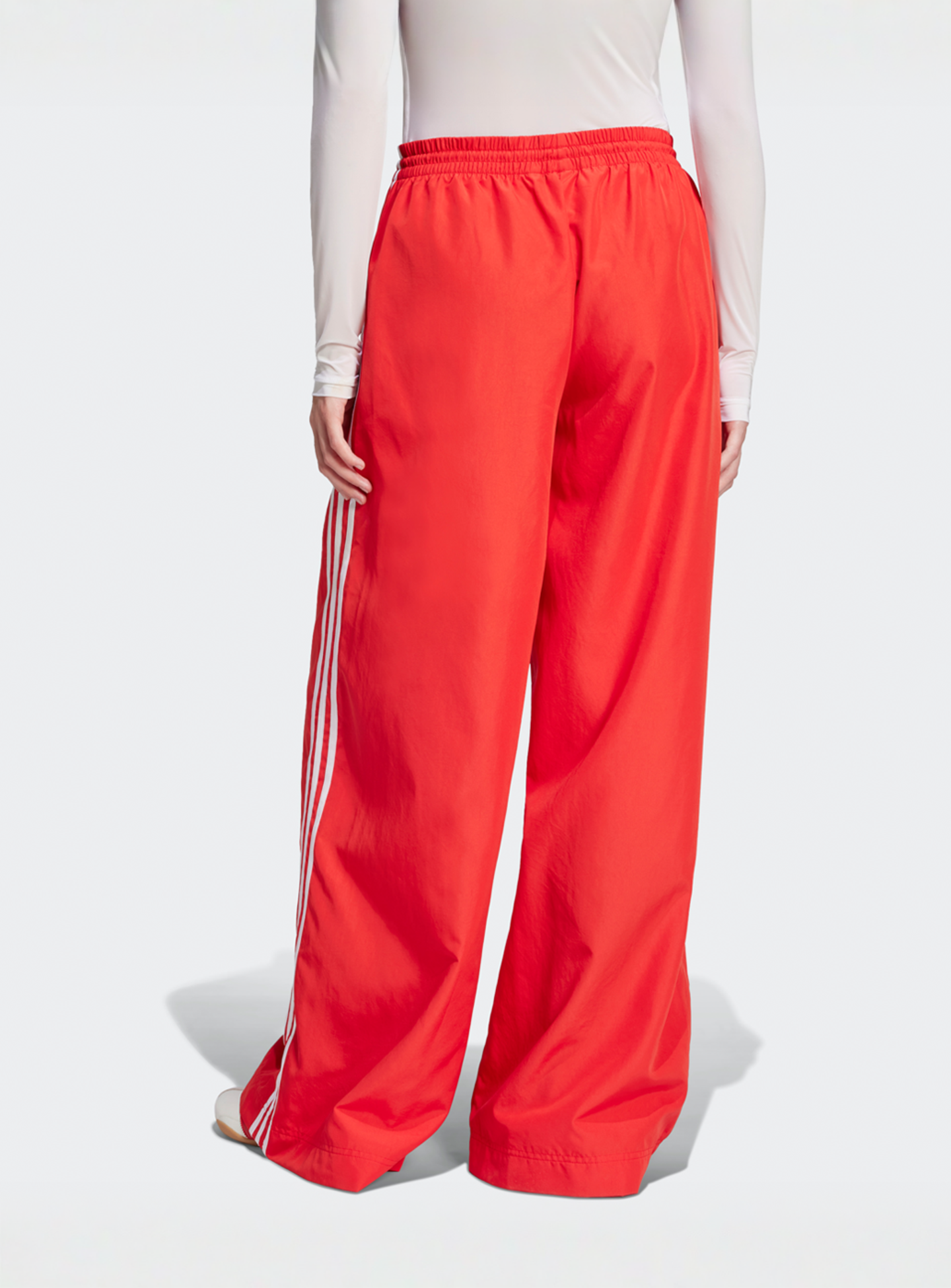 adidas Originals, Firebird Oversized Track Pants, red, Image 2 of 5
