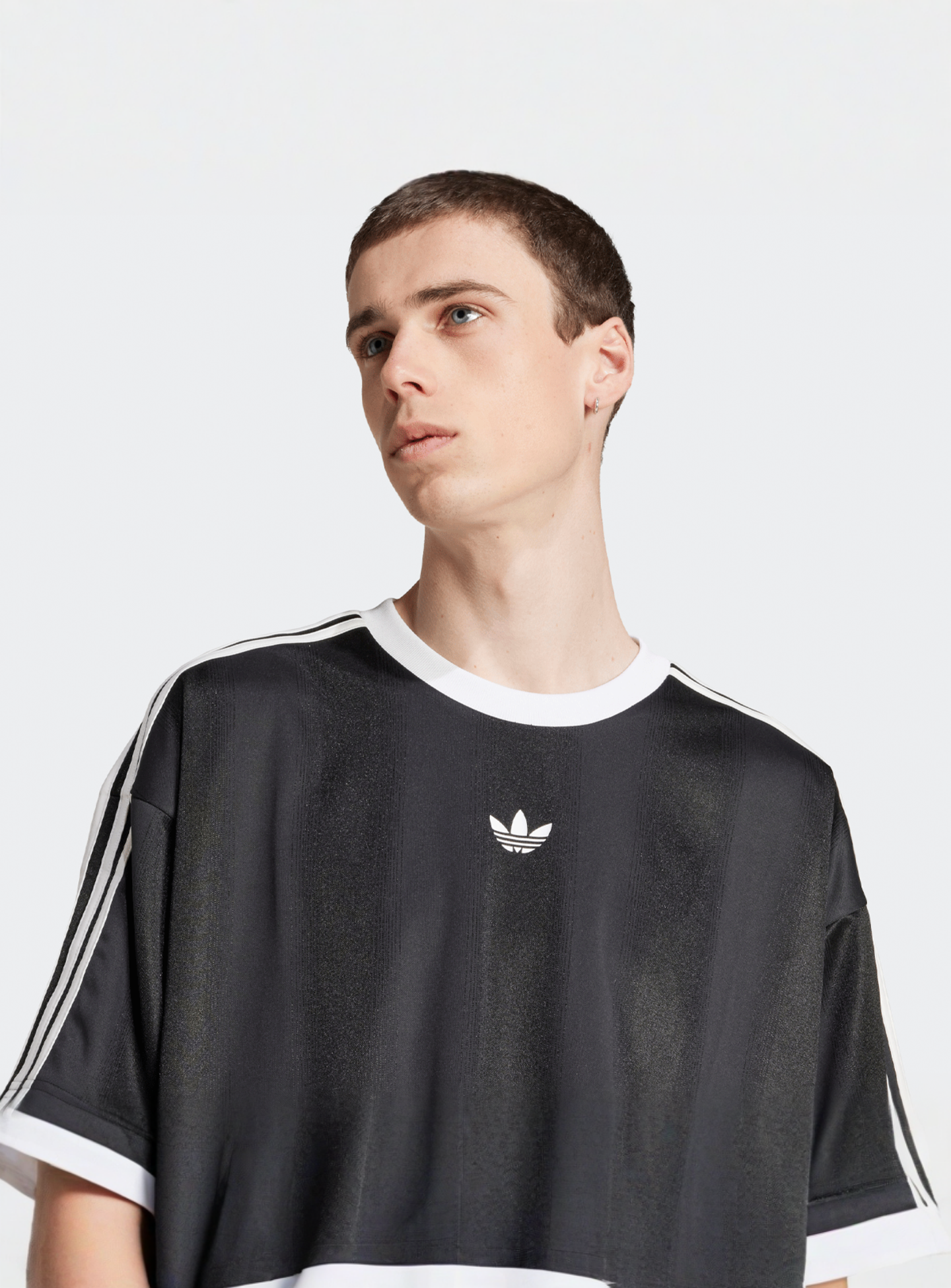 adidas Originals, Jacquard Jersey, black, Image 3 of 5