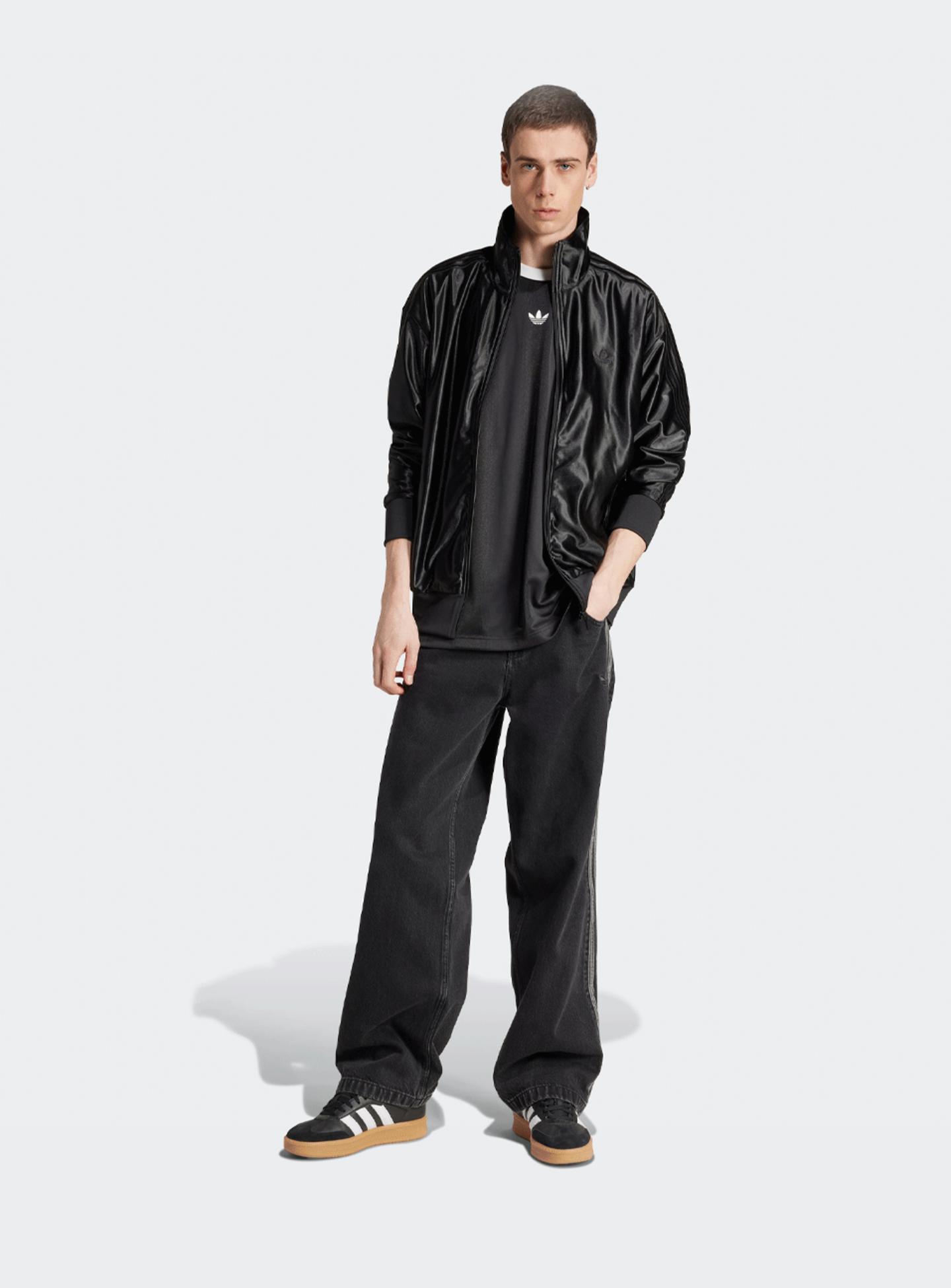 adidas Originals, Jacquard Jersey, black, Image 5 of 5