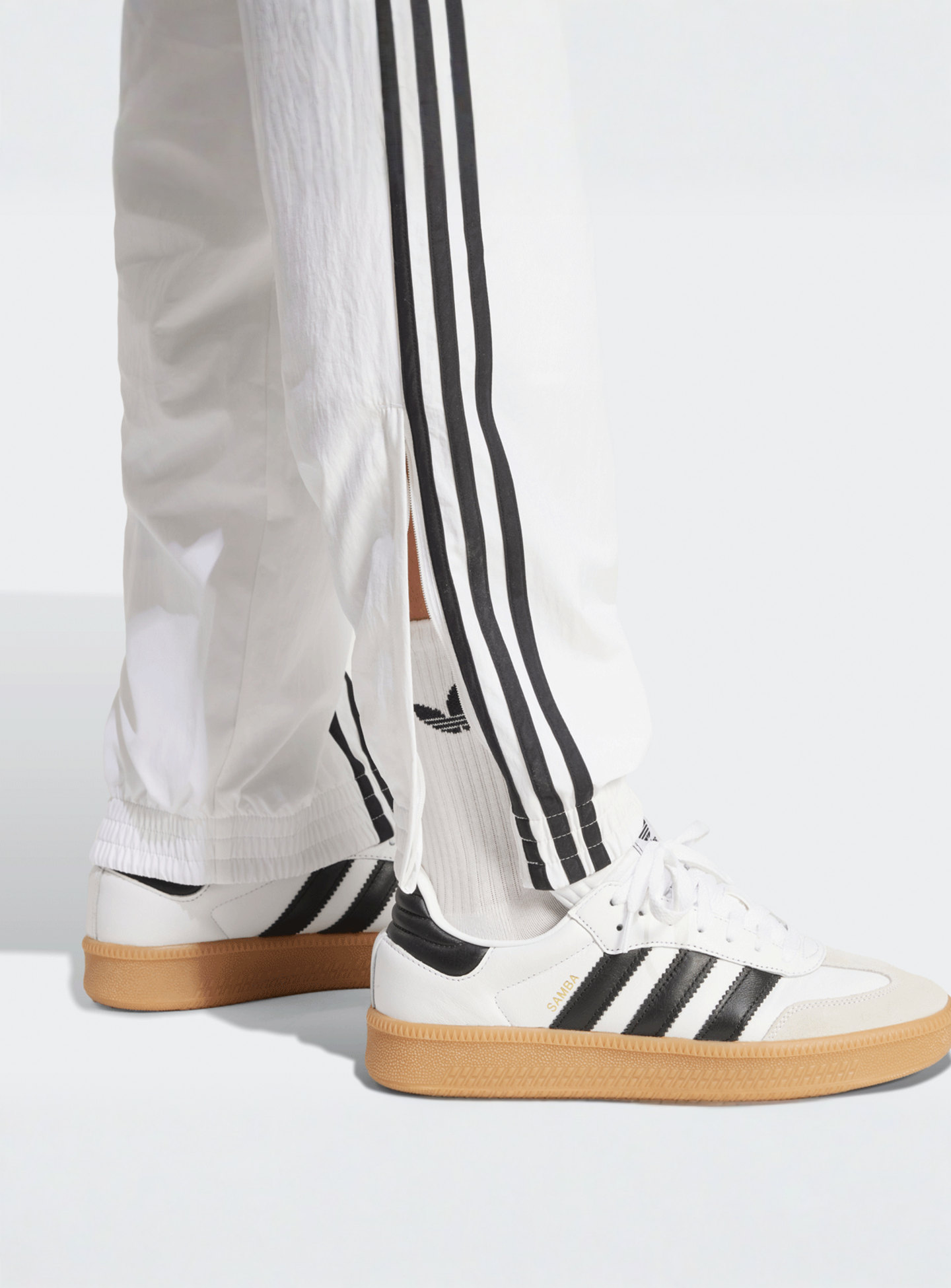 adidas Originals, adicolor Firebird Track Pants, white, Image 4 of 5