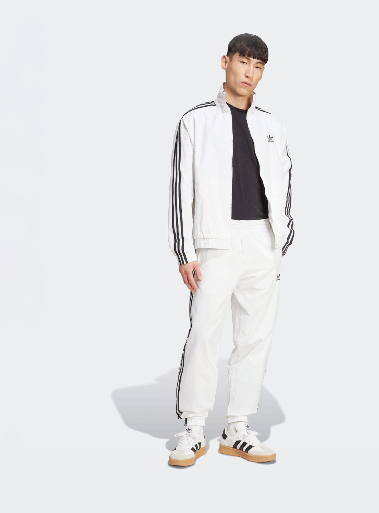 adidas Originals, adicolor Firebird Track Pants, white, Image 5 of 5