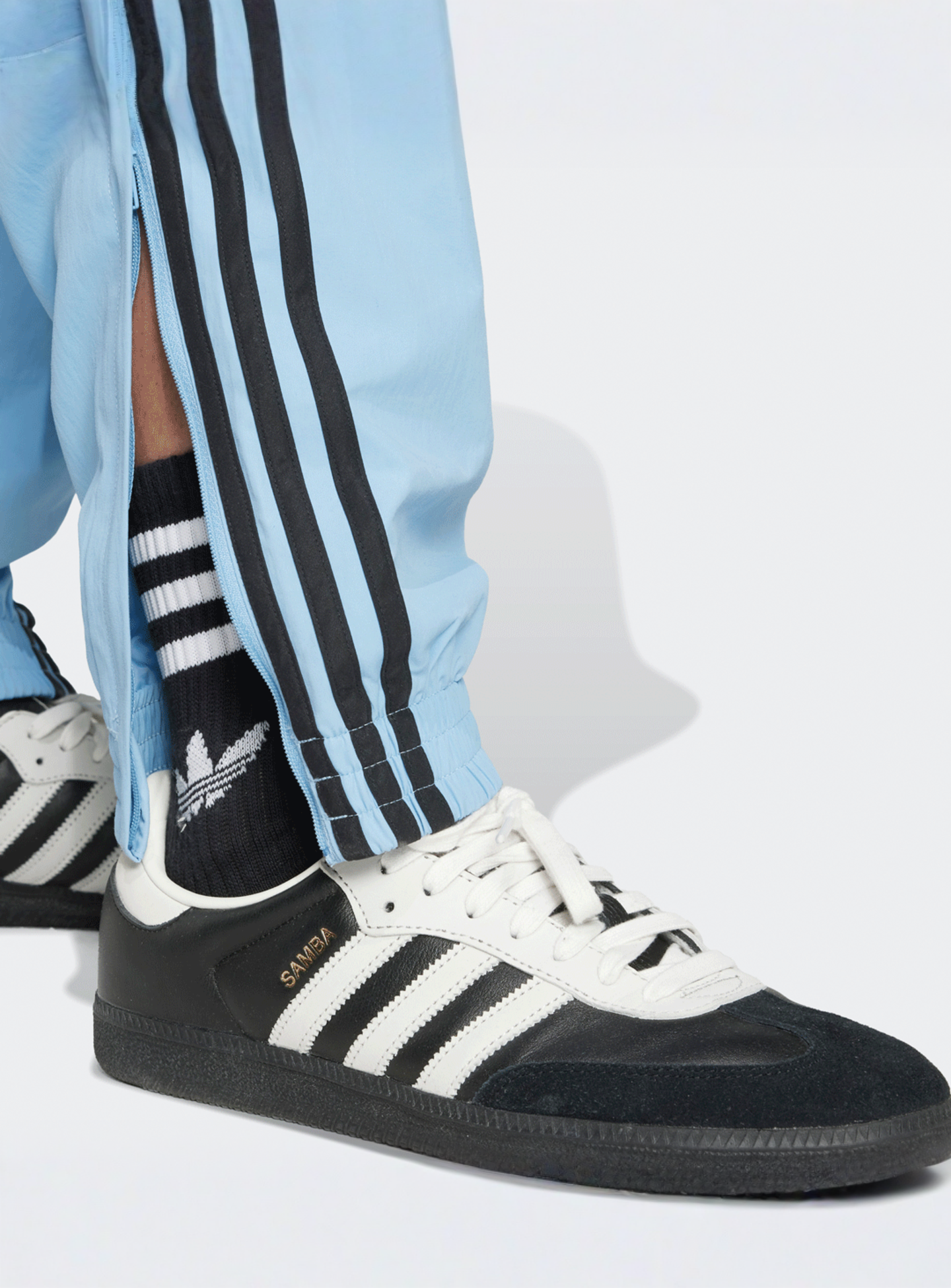 adidas Originals, adicolor Firebird Track Pants, blue, Image 4 of 5