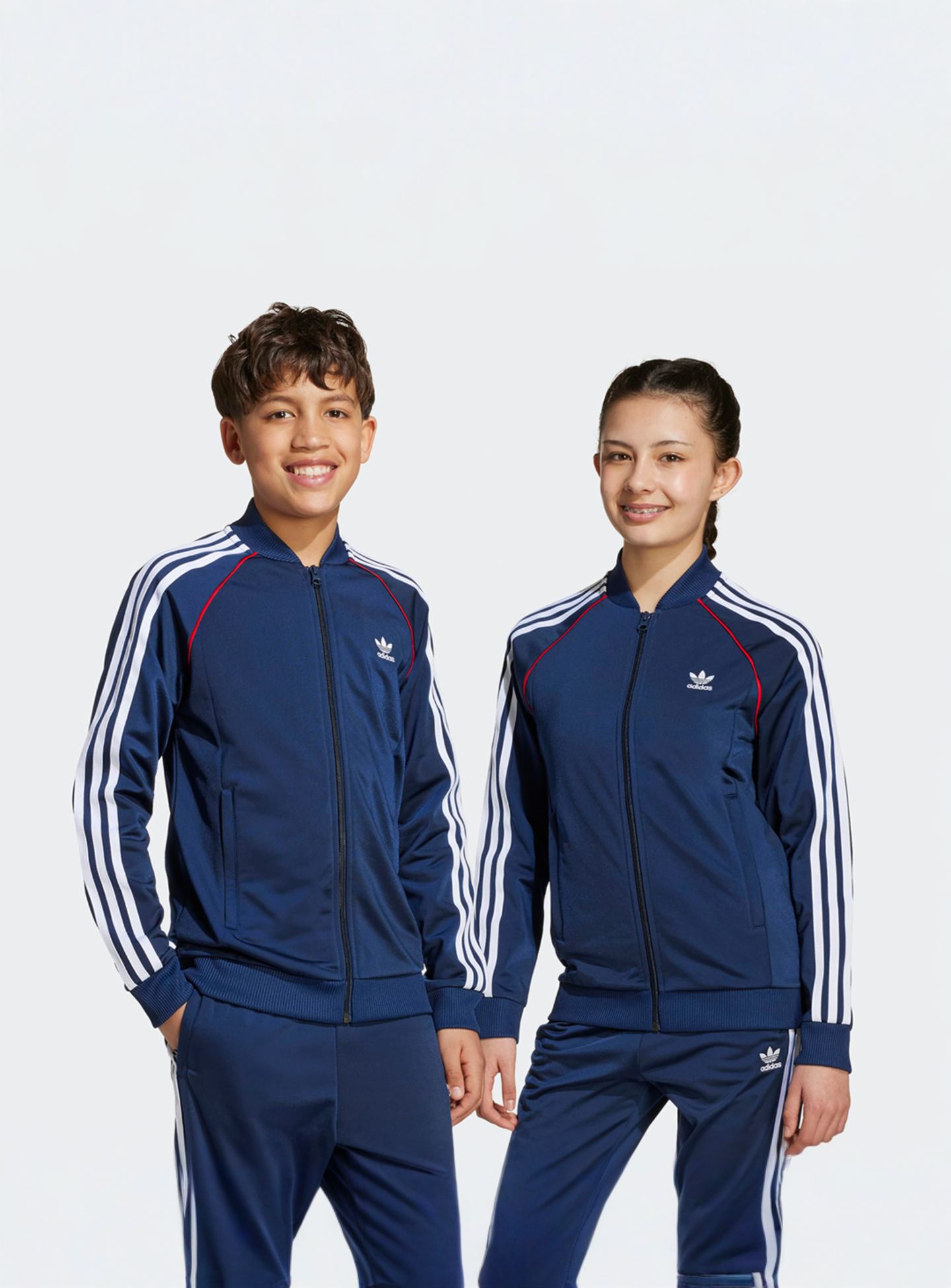 adidas Originals, Superstar Track Jacket, blue, Image 1 of 5